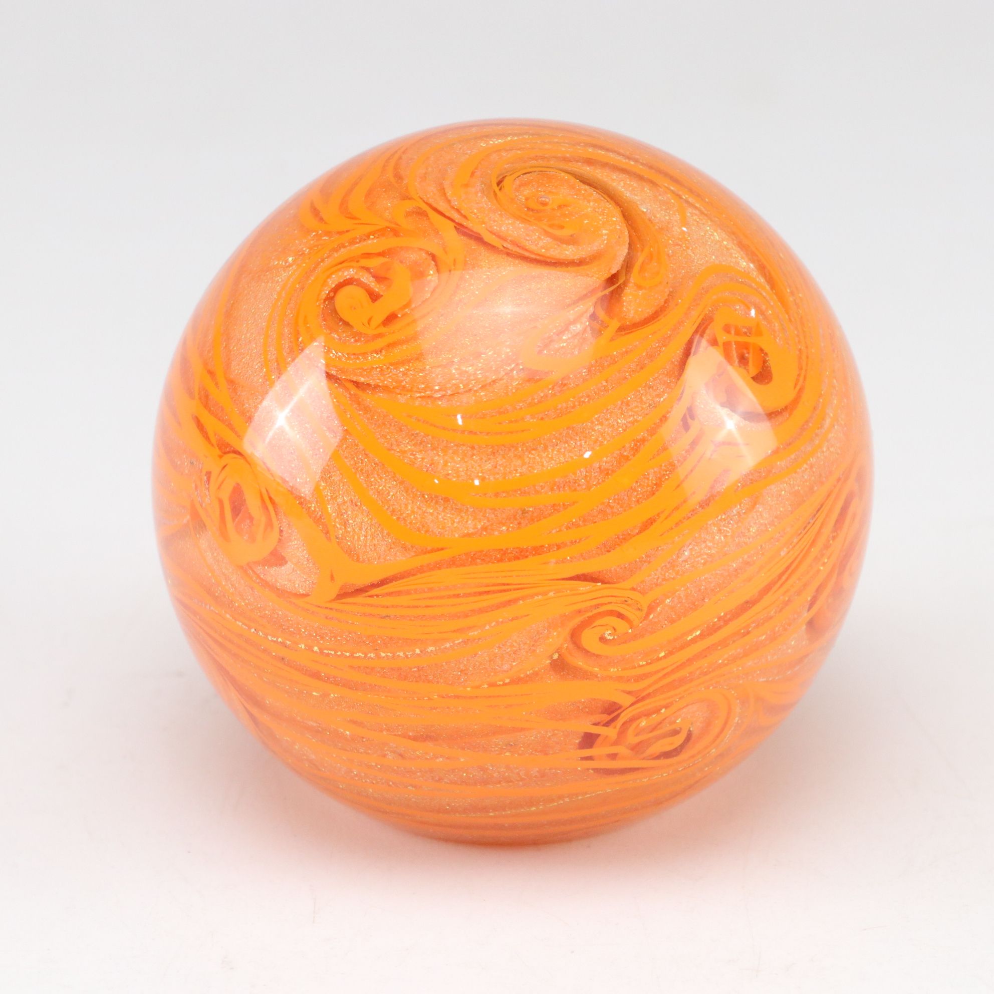 Glass Eye Studio "Sun" Handblown Glass Paperweight, 2007