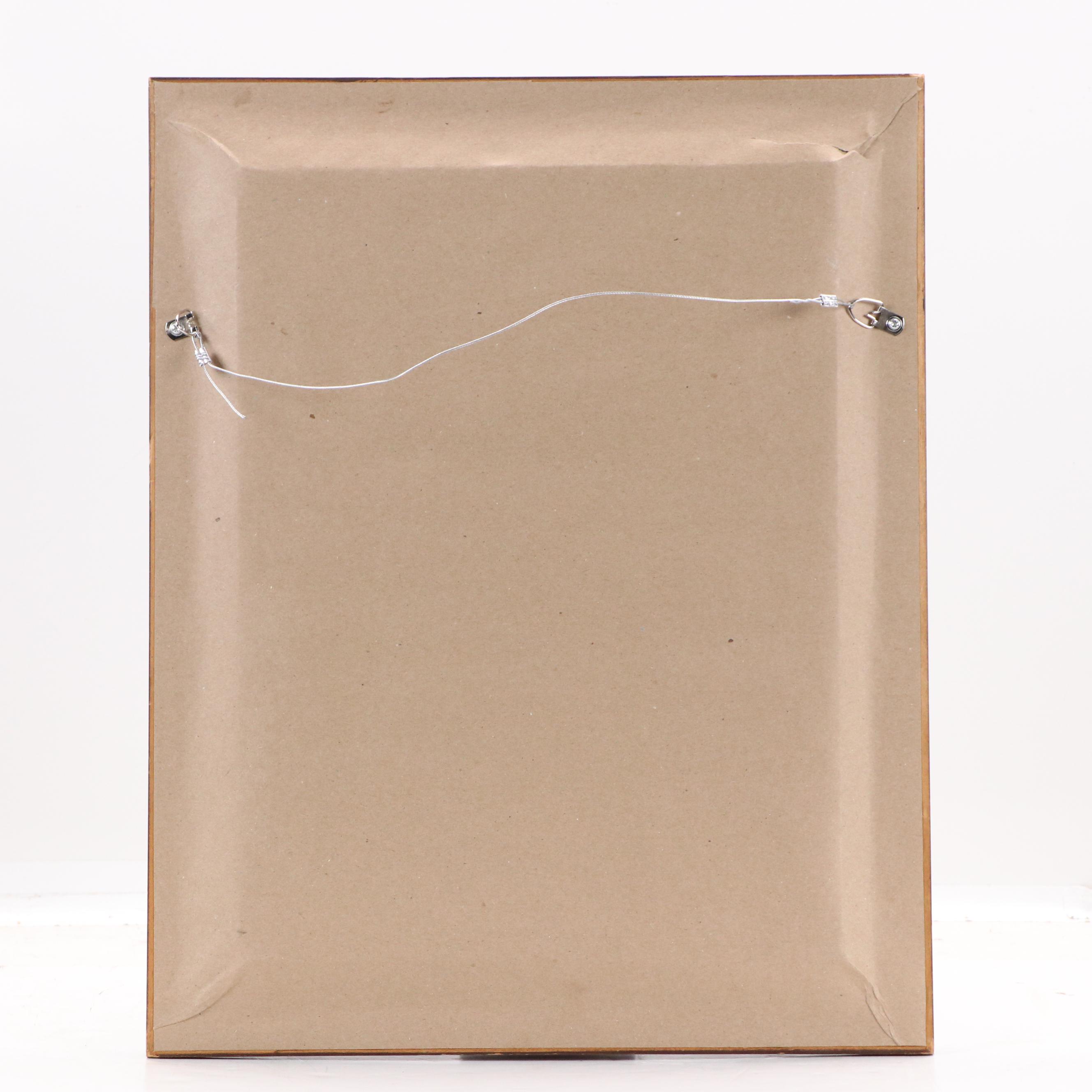 Folio Southwest Pottery Still Life Sand Painting, Late 20th Century