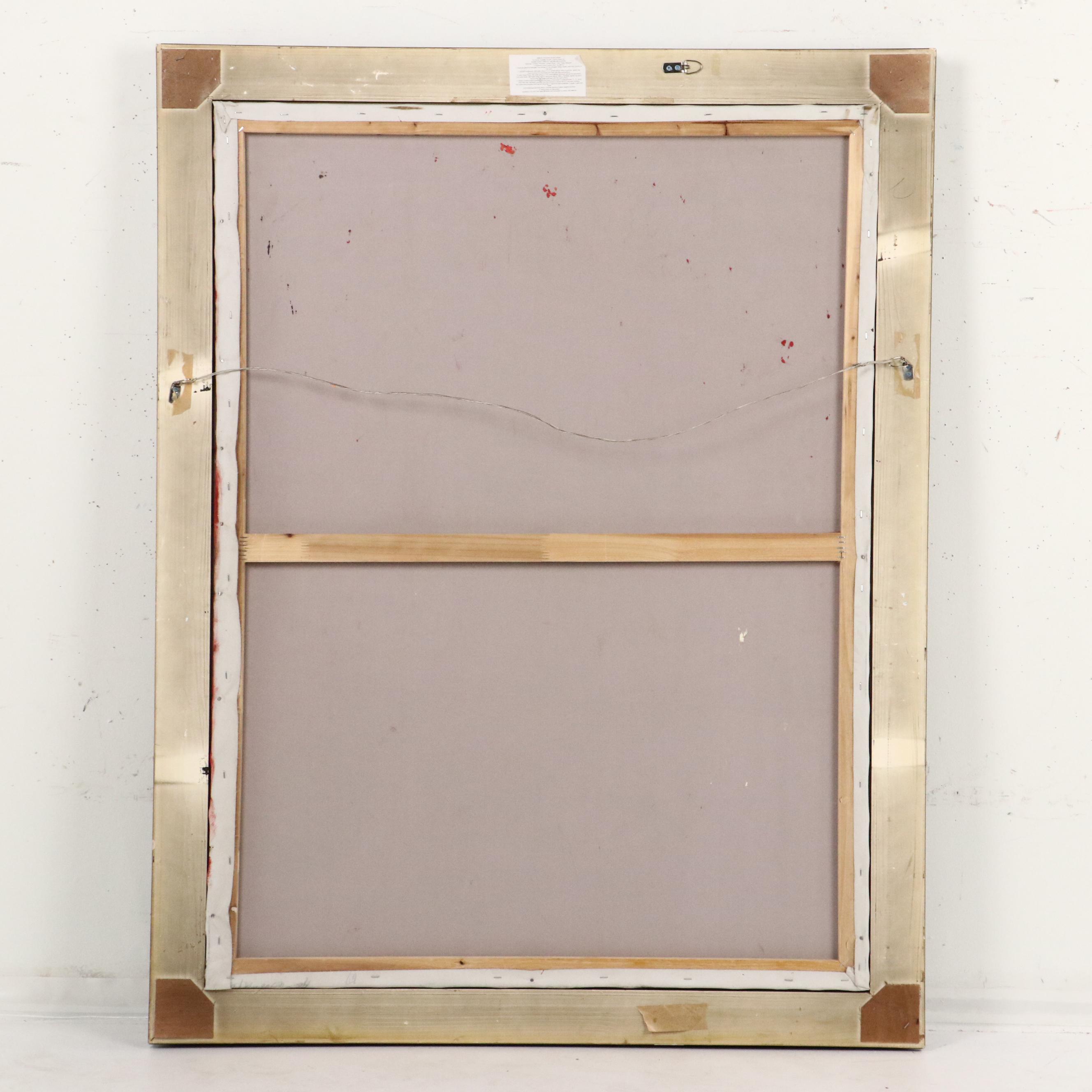 Large-Scale Oil Painting After Henry Asencio "Desire," 21st Century