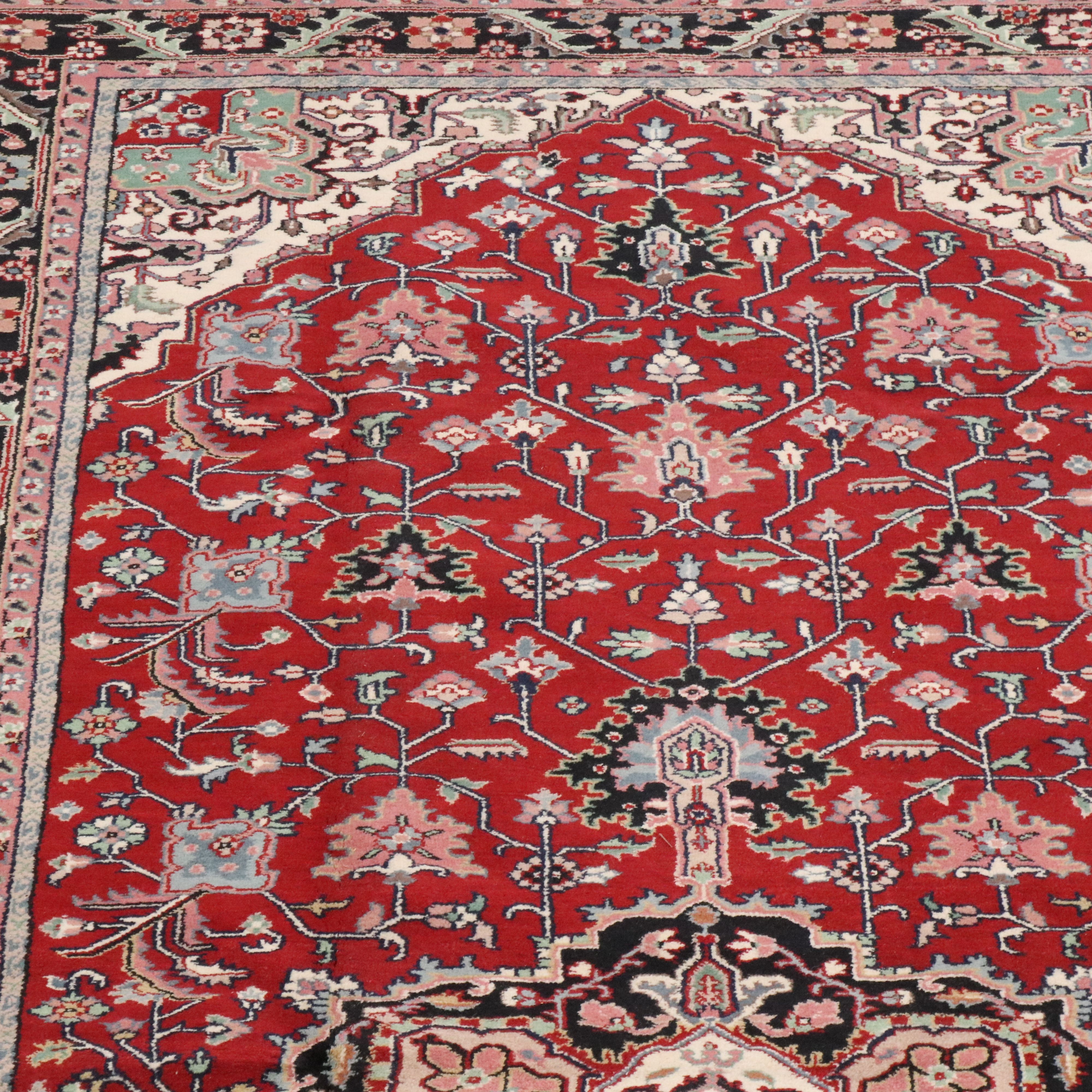 5'11 x 15'6 Hand-Knotted Indo-Persian Tabriz Area Rug