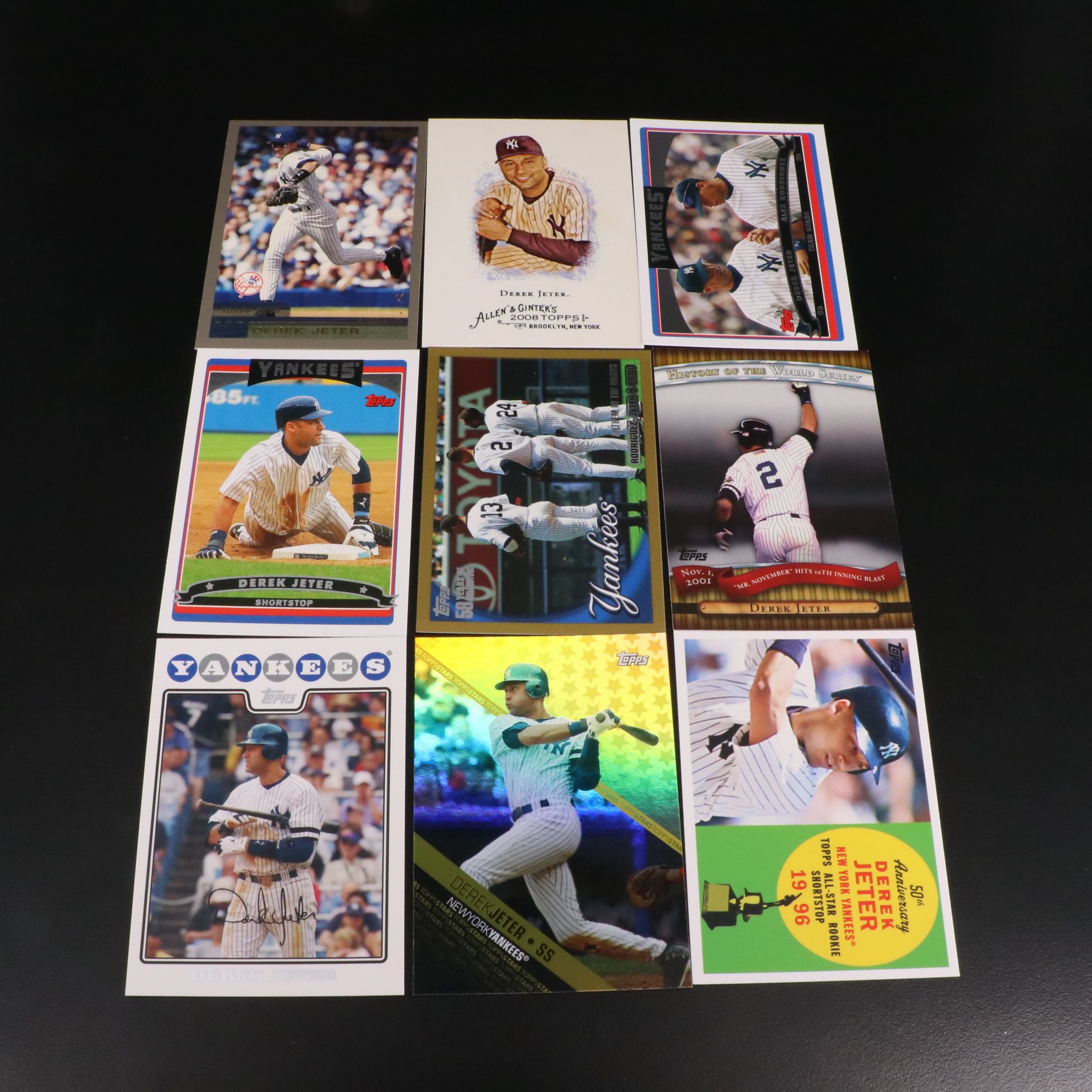 Bryce Harper and Derek Jeter Baseball Cards with Rookies and More, 2000s-2010s