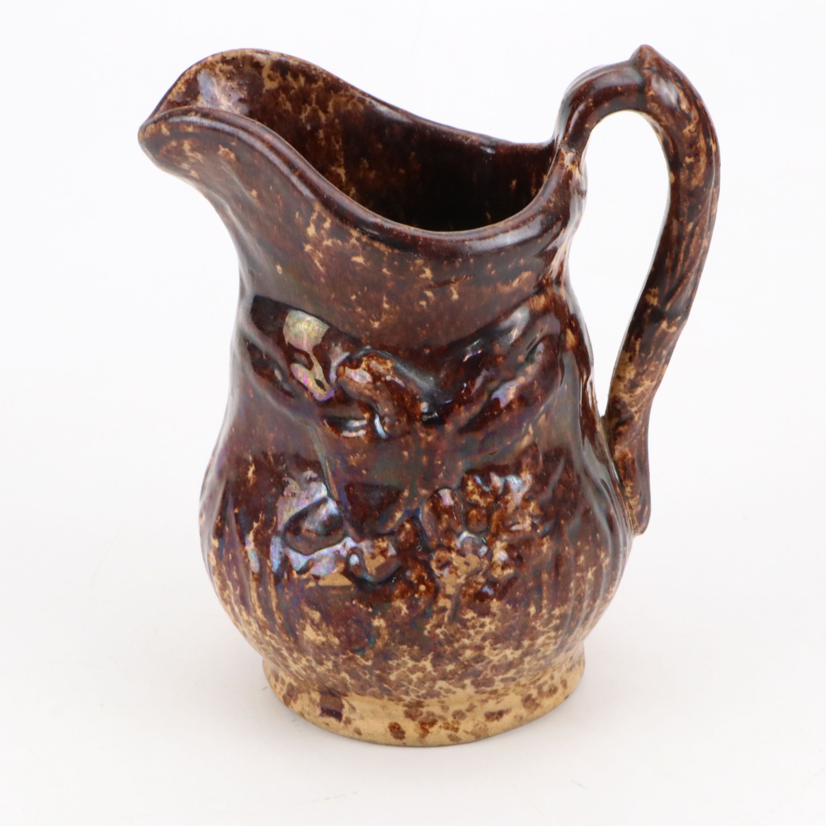 Bennington Rockingham Glazed Molded and Ceramic Pitchers