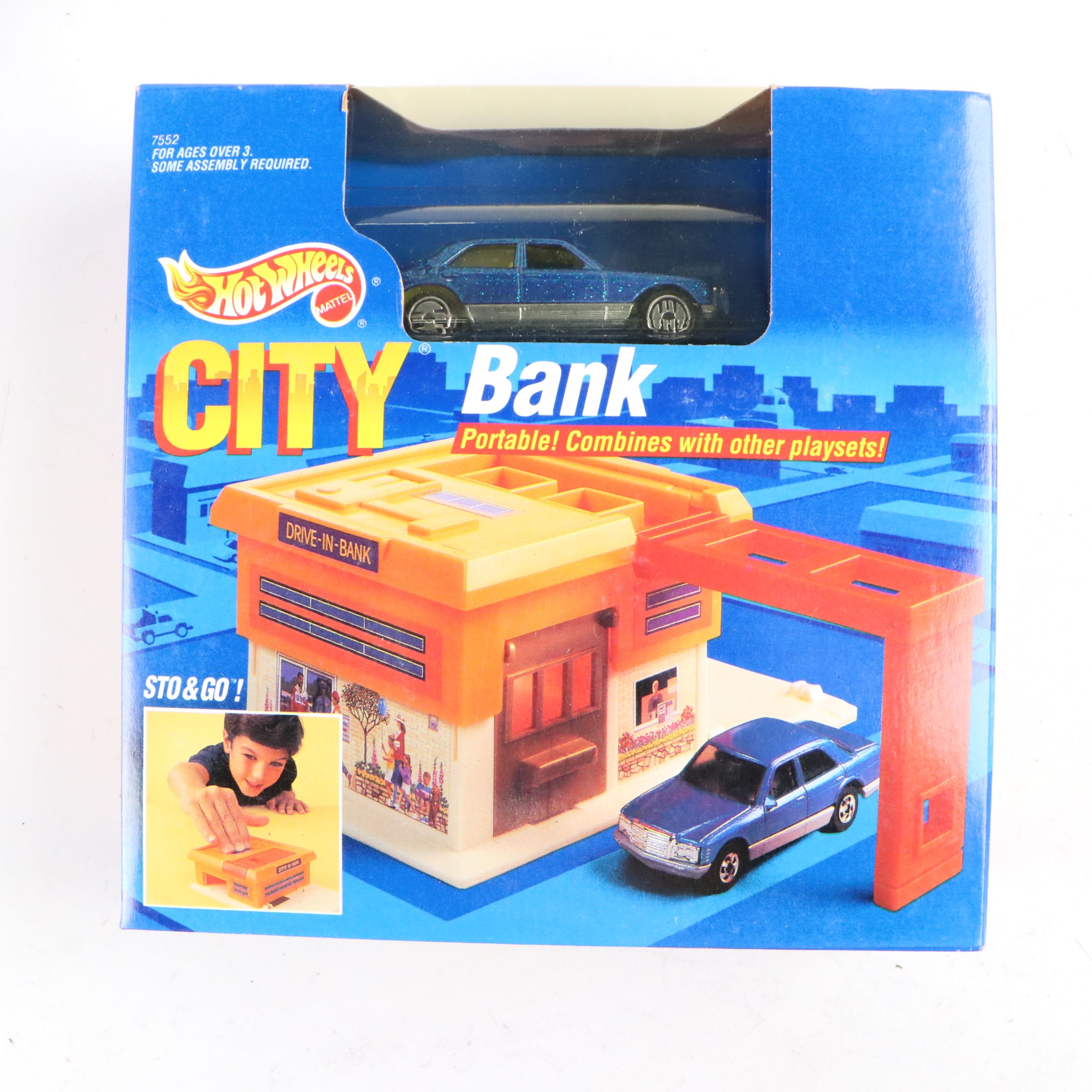 Hot Wheels "City Mini Market," "Emergency Hospital" and More Toy Sets, 1990s