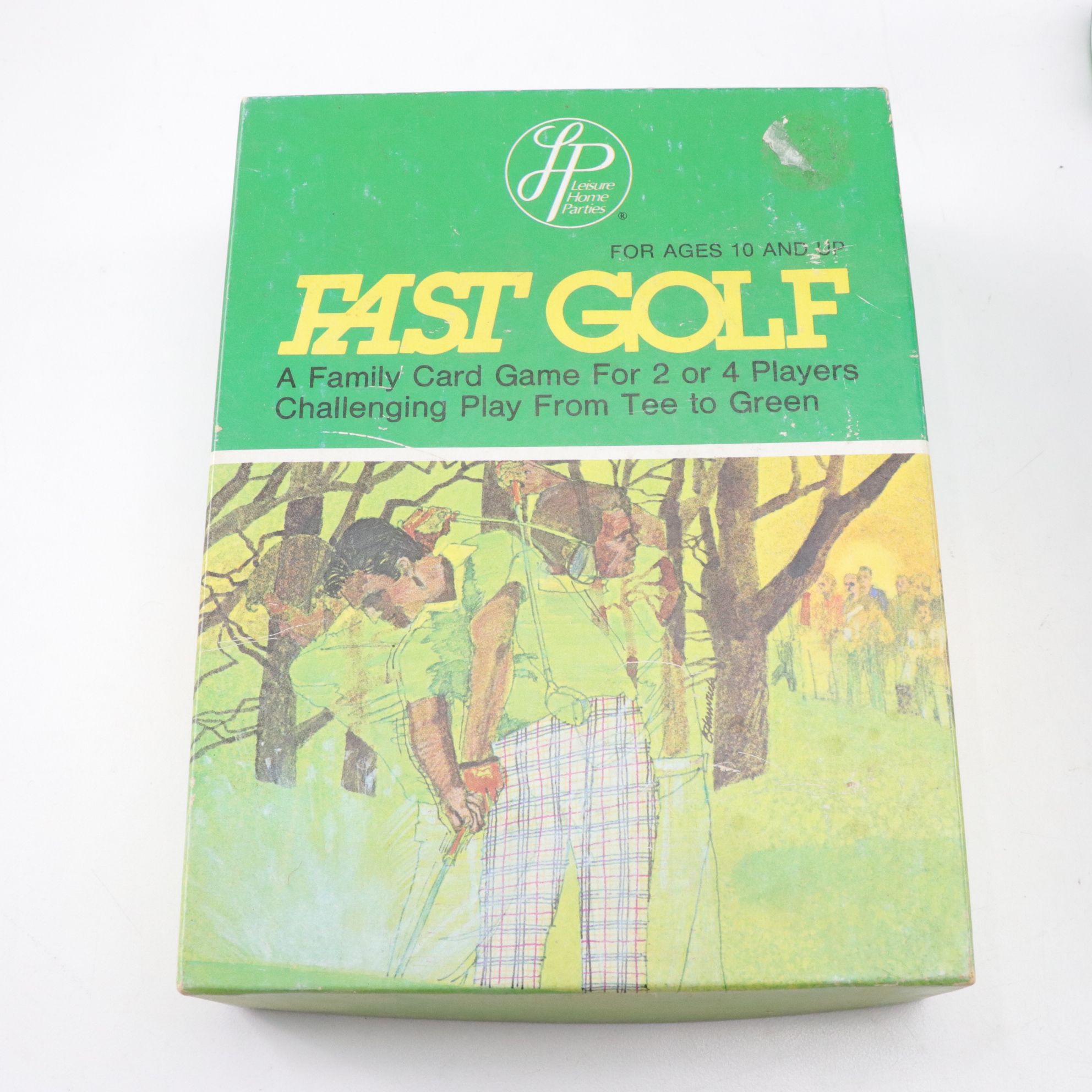 "Family Golf" with Other Golf Cards & Board Games