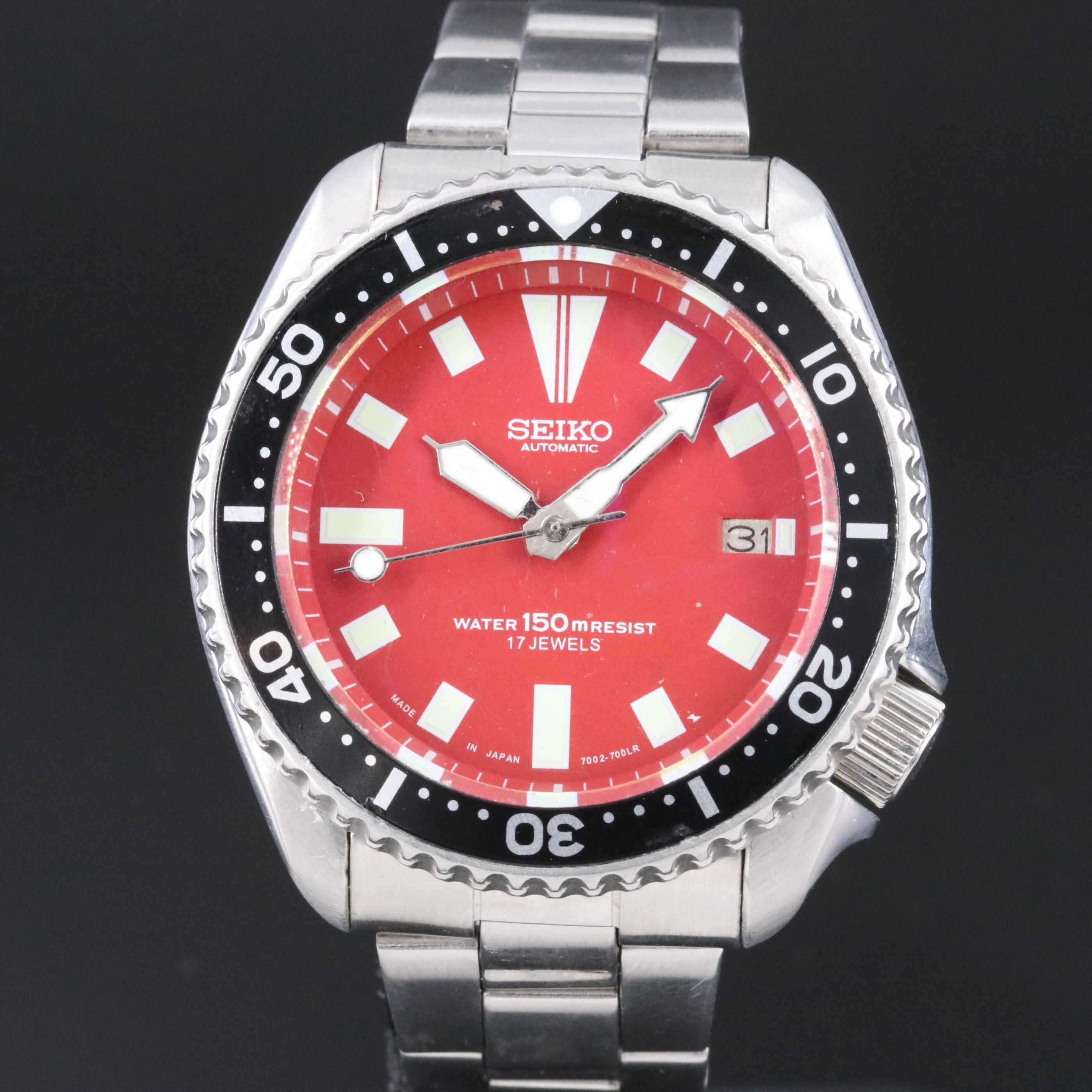 Seiko Automatic 150m Date Model 7002-7000 Watch