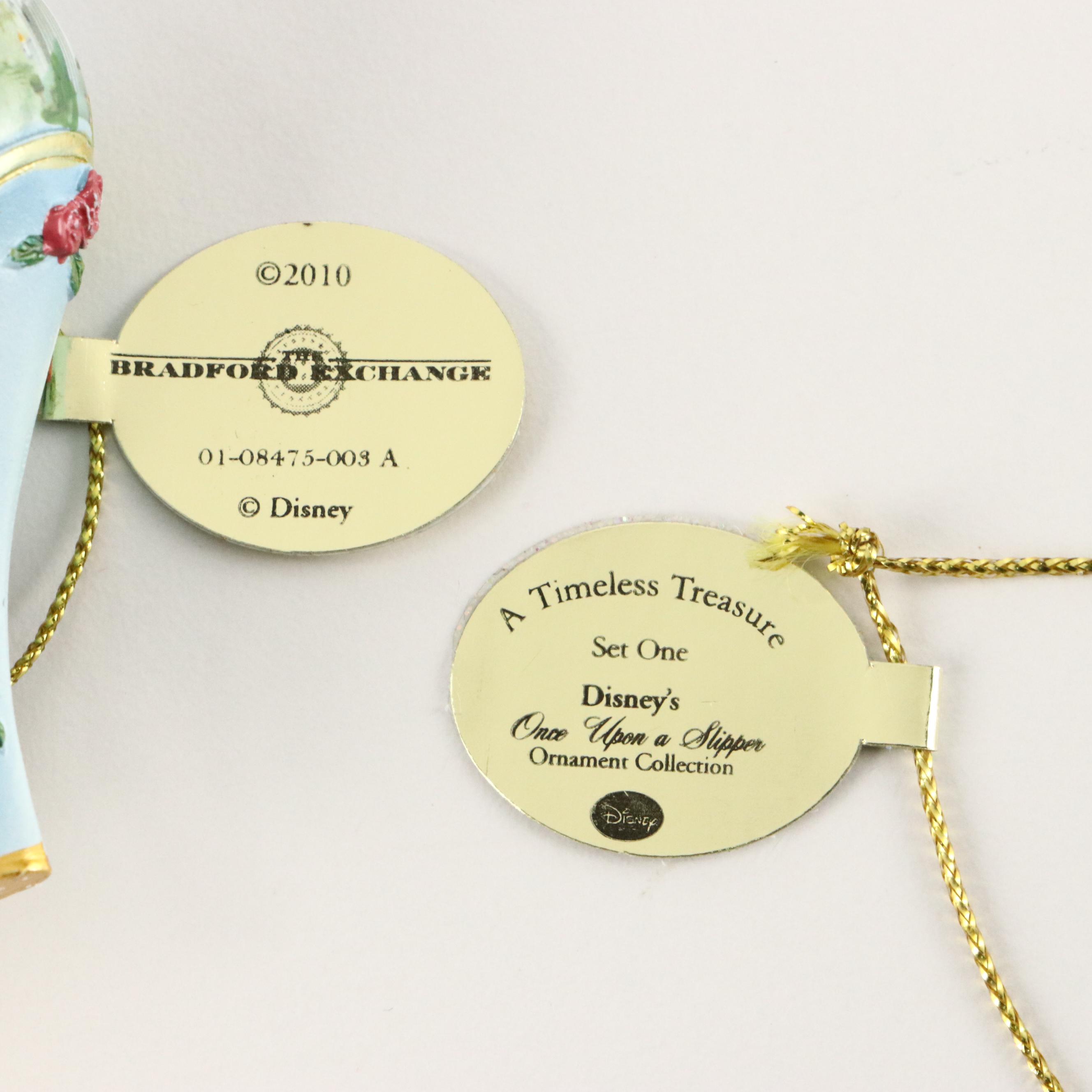 Disney "Once Upon a Slipper" Princess Ornament Collection