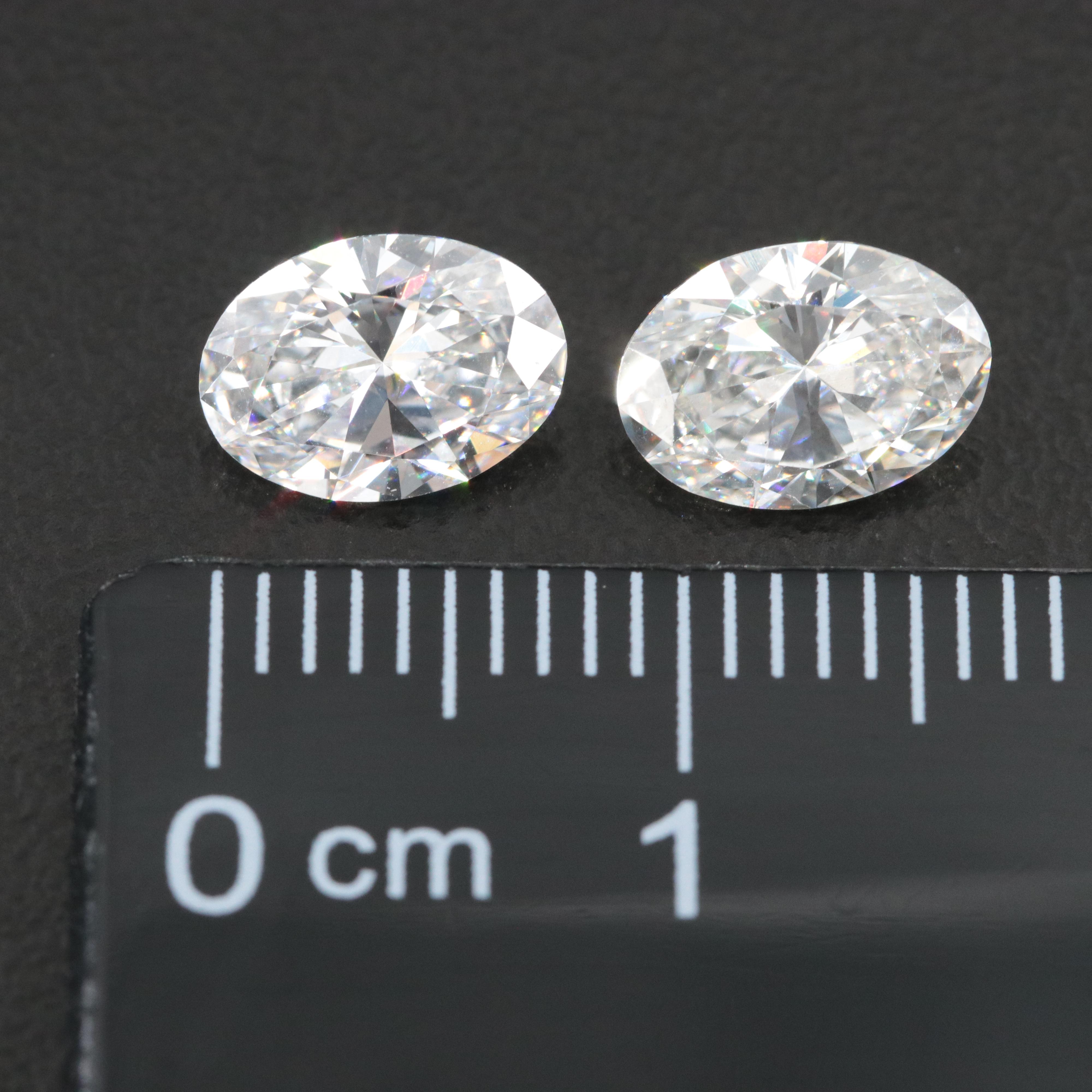 Loose 2.09 CTW Lab Grown Diamond Pair