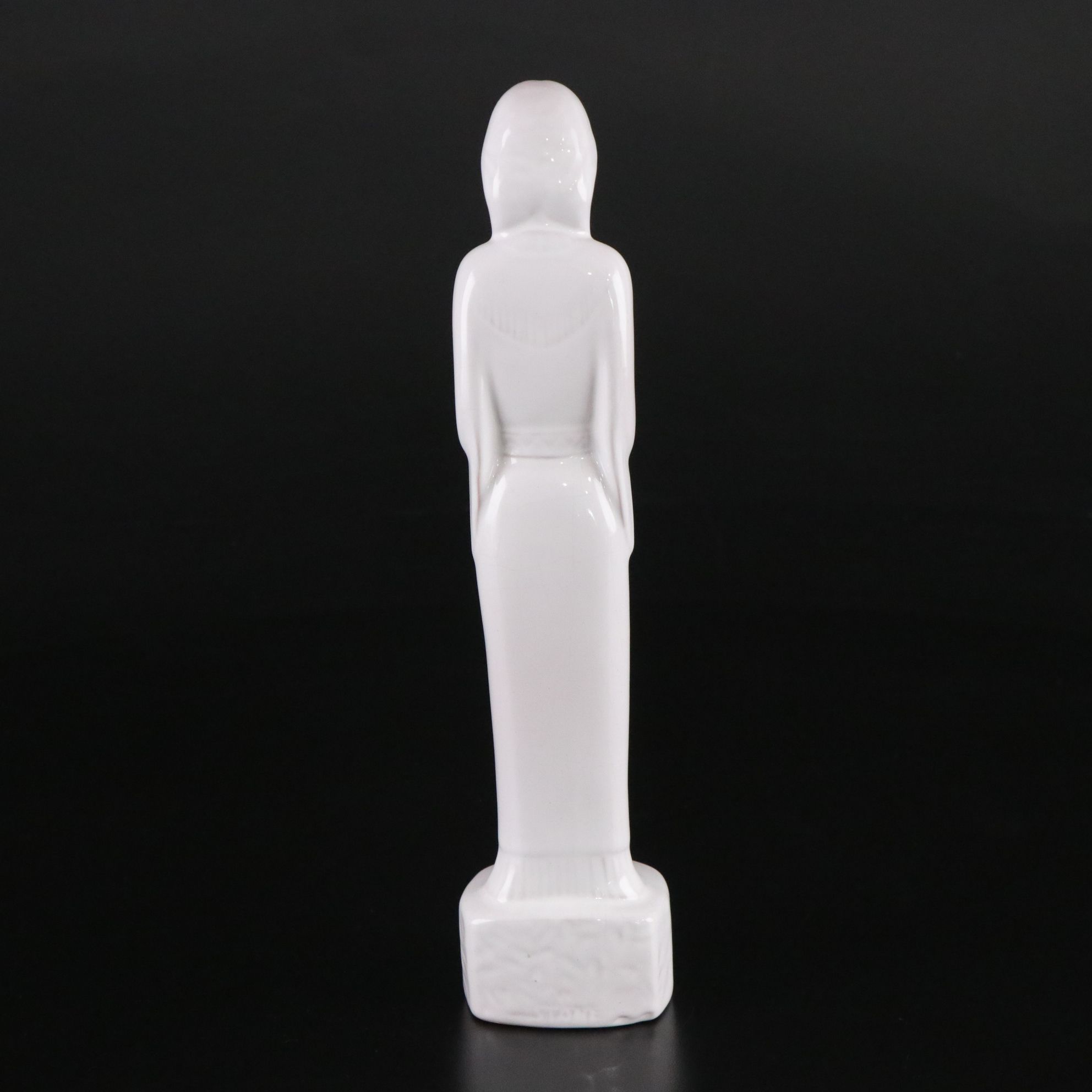 Betti Richard "Elegant Lady" Sculpture with Frankoma "Indian Maiden with Rabbit"