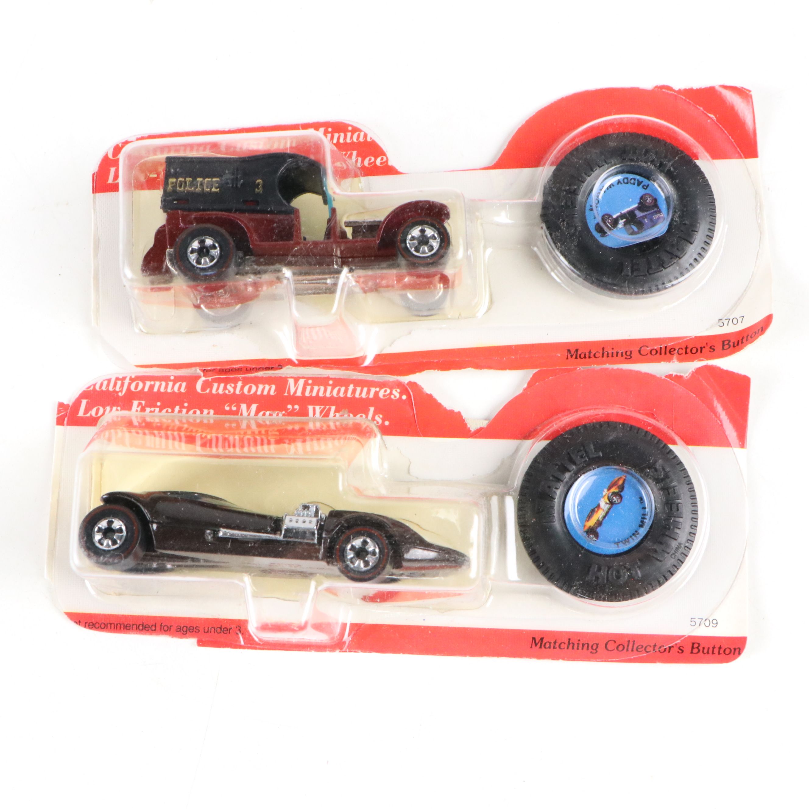 Hot Wheels "Paddy Wagon" with More Toy Cars and Display