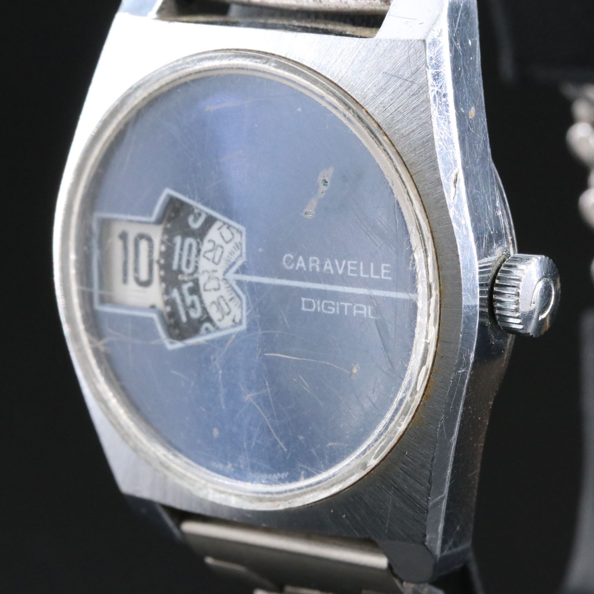 Texas Instrument L.E.D. and Caravalle Digital Watch