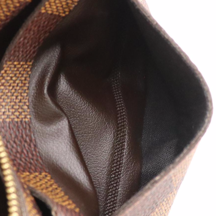 Louis Vuitton Emilie Continental Wallet in Damier Ebene Canvas