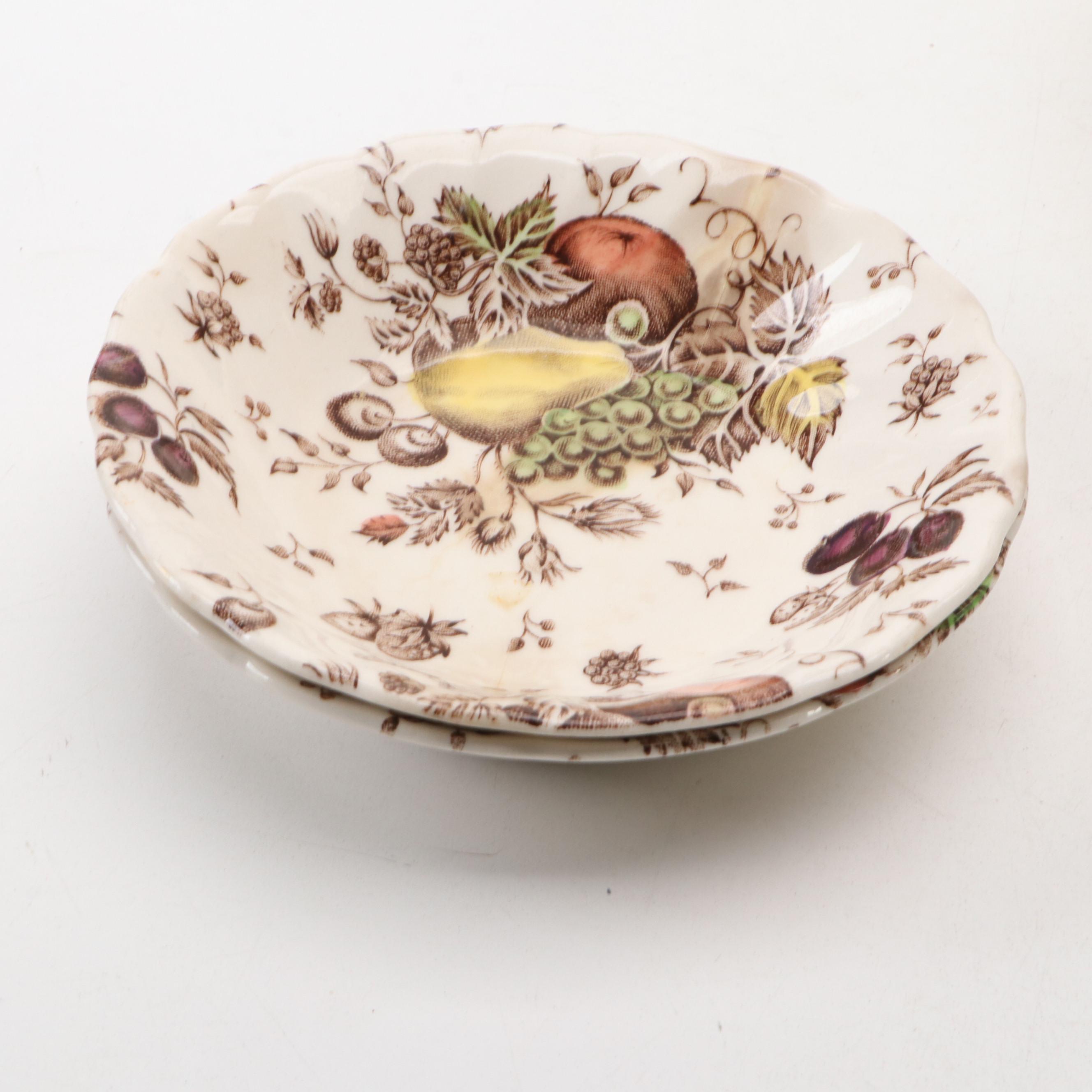 Johnson Bros "Autumn's Delight" Dinnerware and Serving Pieces, 1960–1978