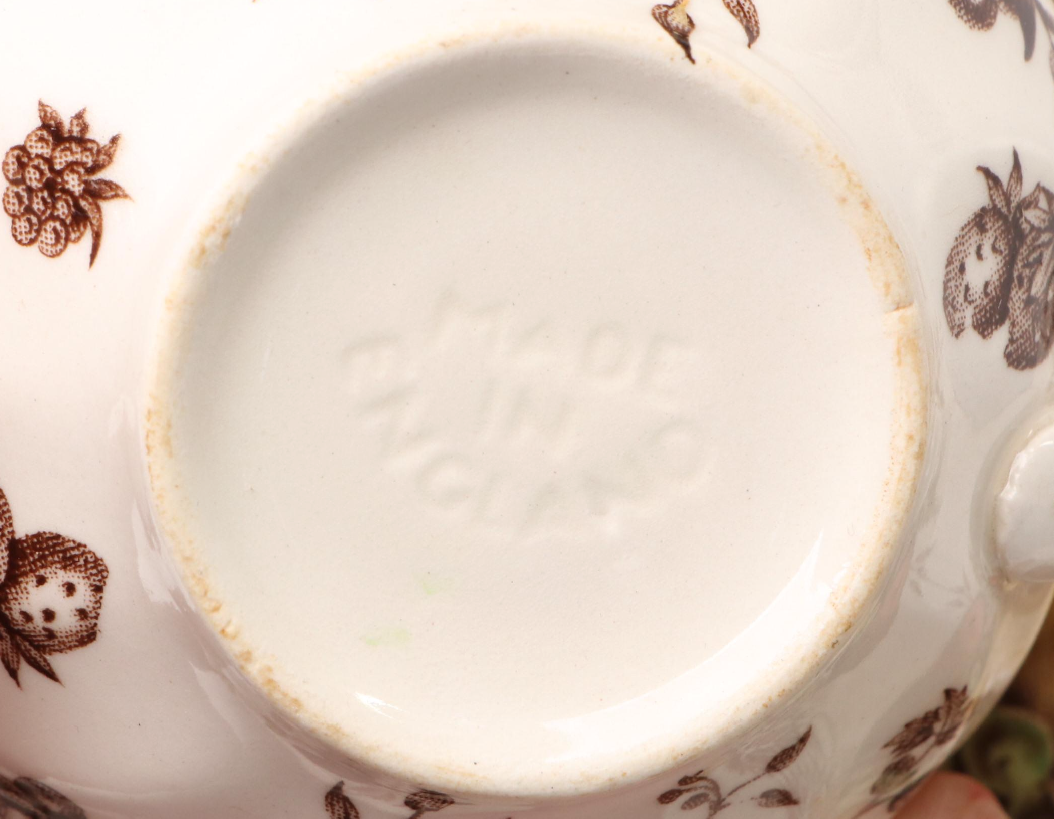 Johnson Bros "Autumn's Delight" Dinnerware and Serving Pieces, 1960–1978