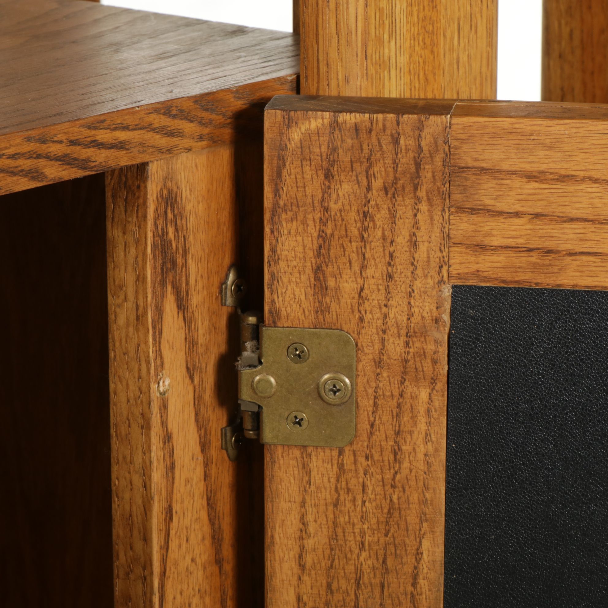 Mid Century Modern Oak Bar Cabinet Wall Units