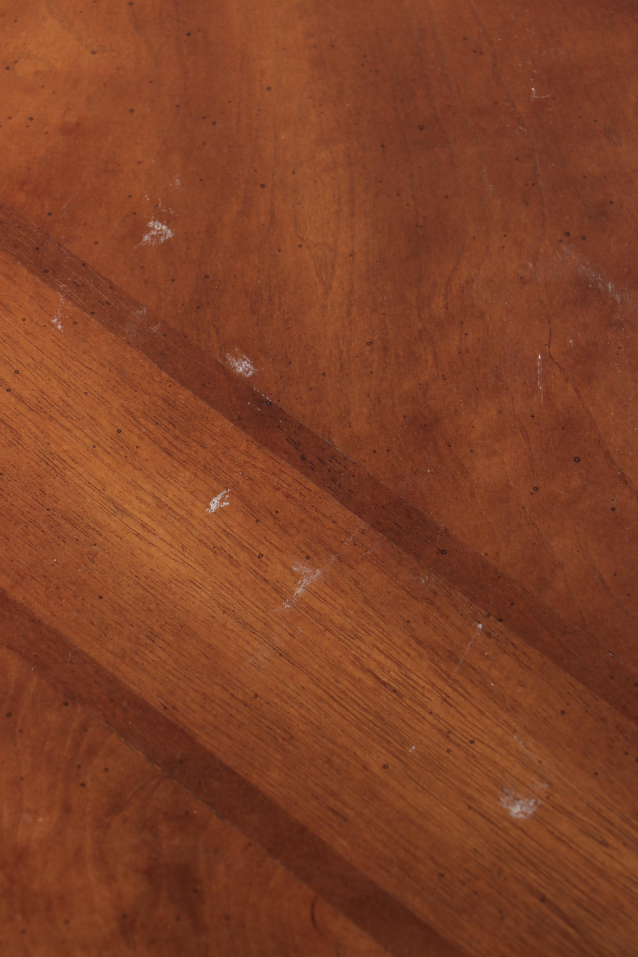 Neoclassical Style Dining Table and Six Chairs