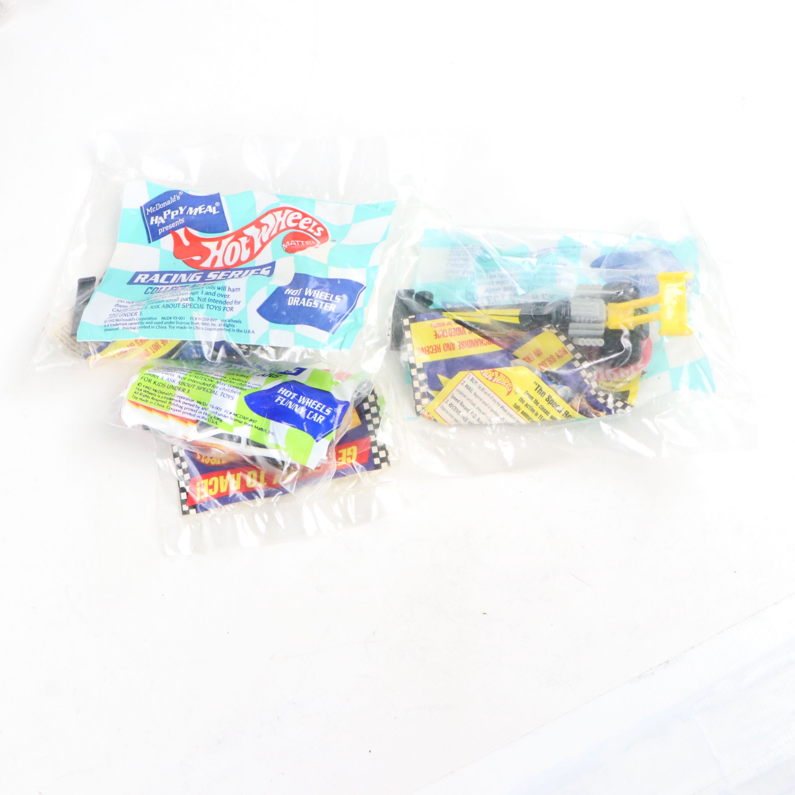Hot Wheels "Ronald McDonald House Charities" and More McDonalds Toy Cars, 1990s