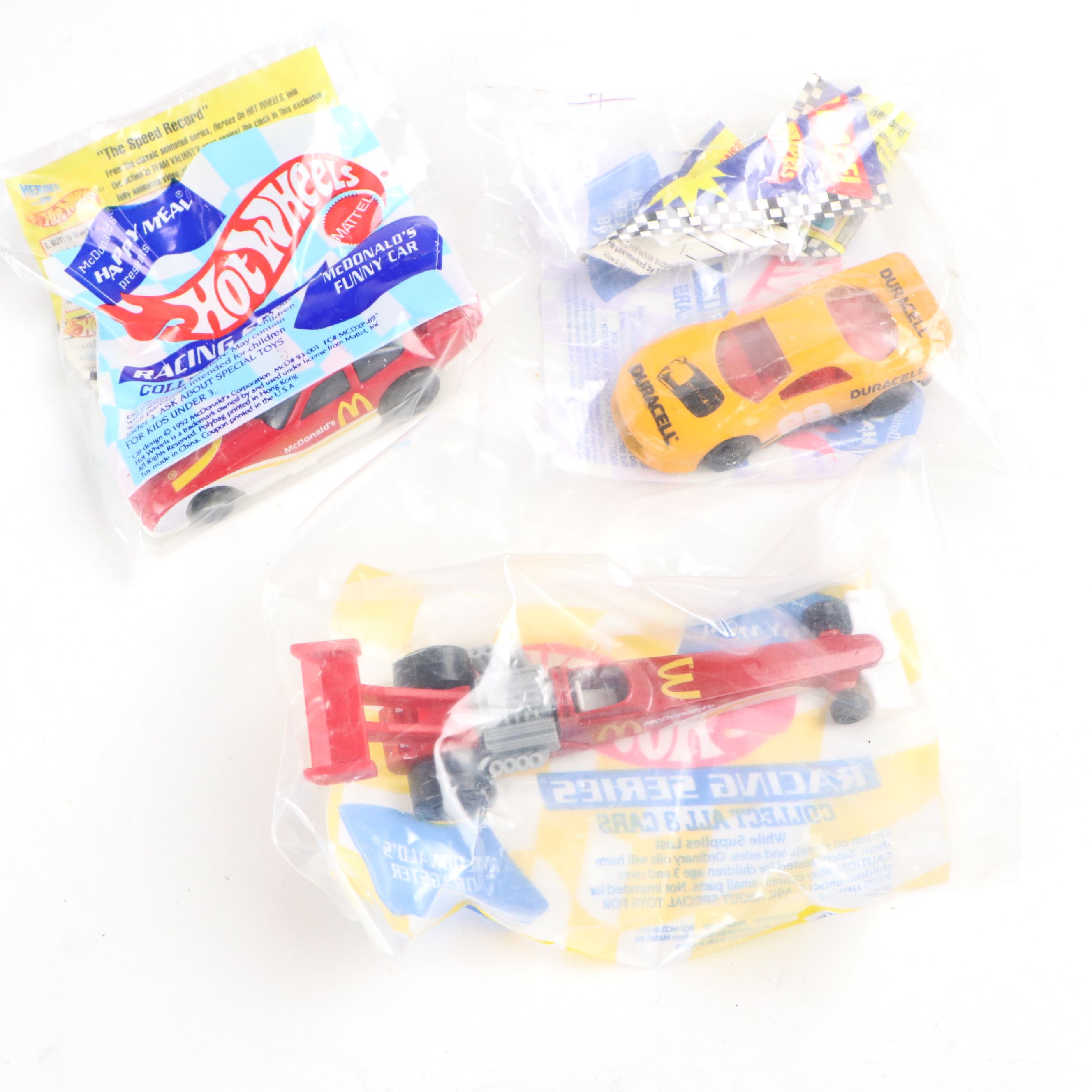 Hot Wheels "Ronald McDonald House Charities" and More McDonalds Toy Cars, 1990s