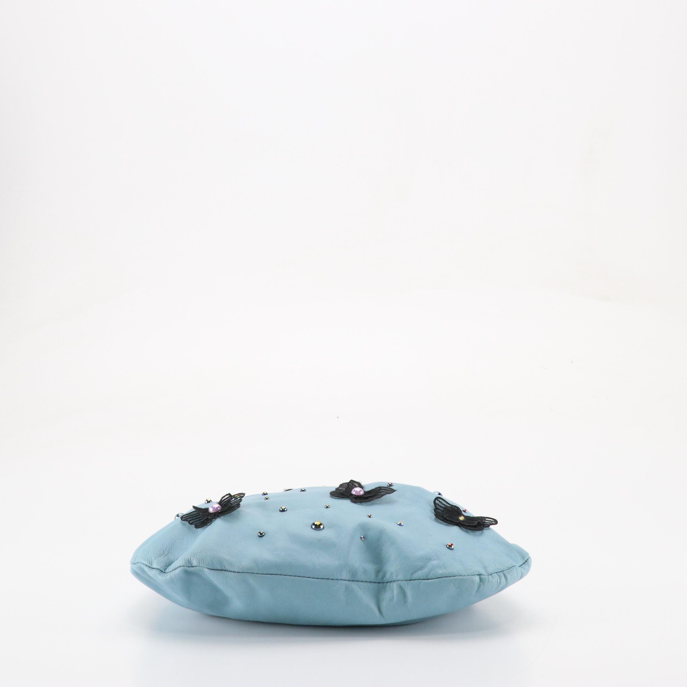 Honey Birdette Candy Pink Lace Thong/Suspender Set, Allison Burns Butterfly Bag