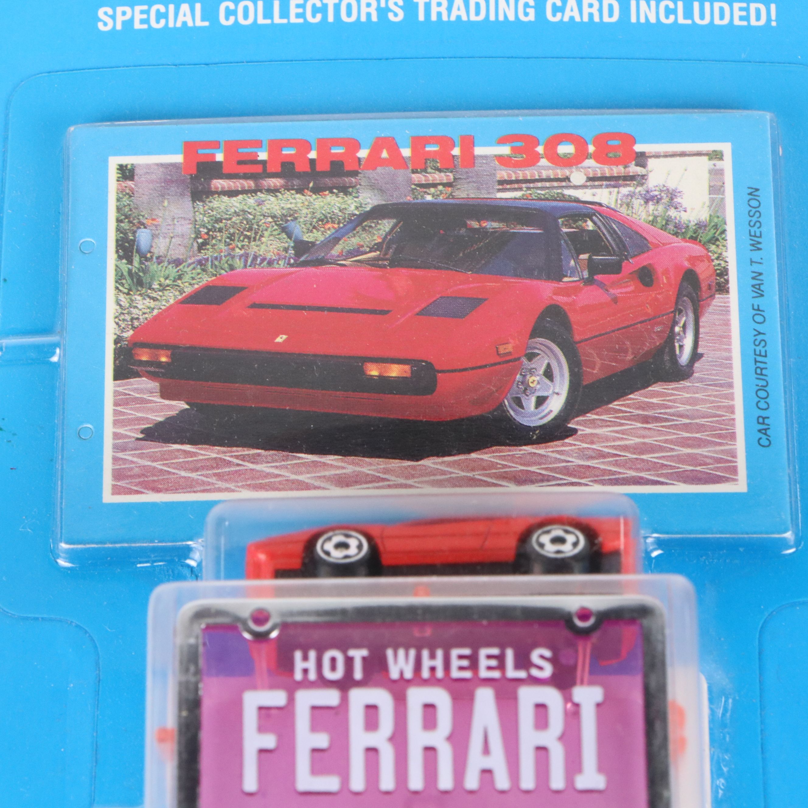 Hot Wheels "Classic Cobra" with More Park 'N Plates and Chroma Racers Cars