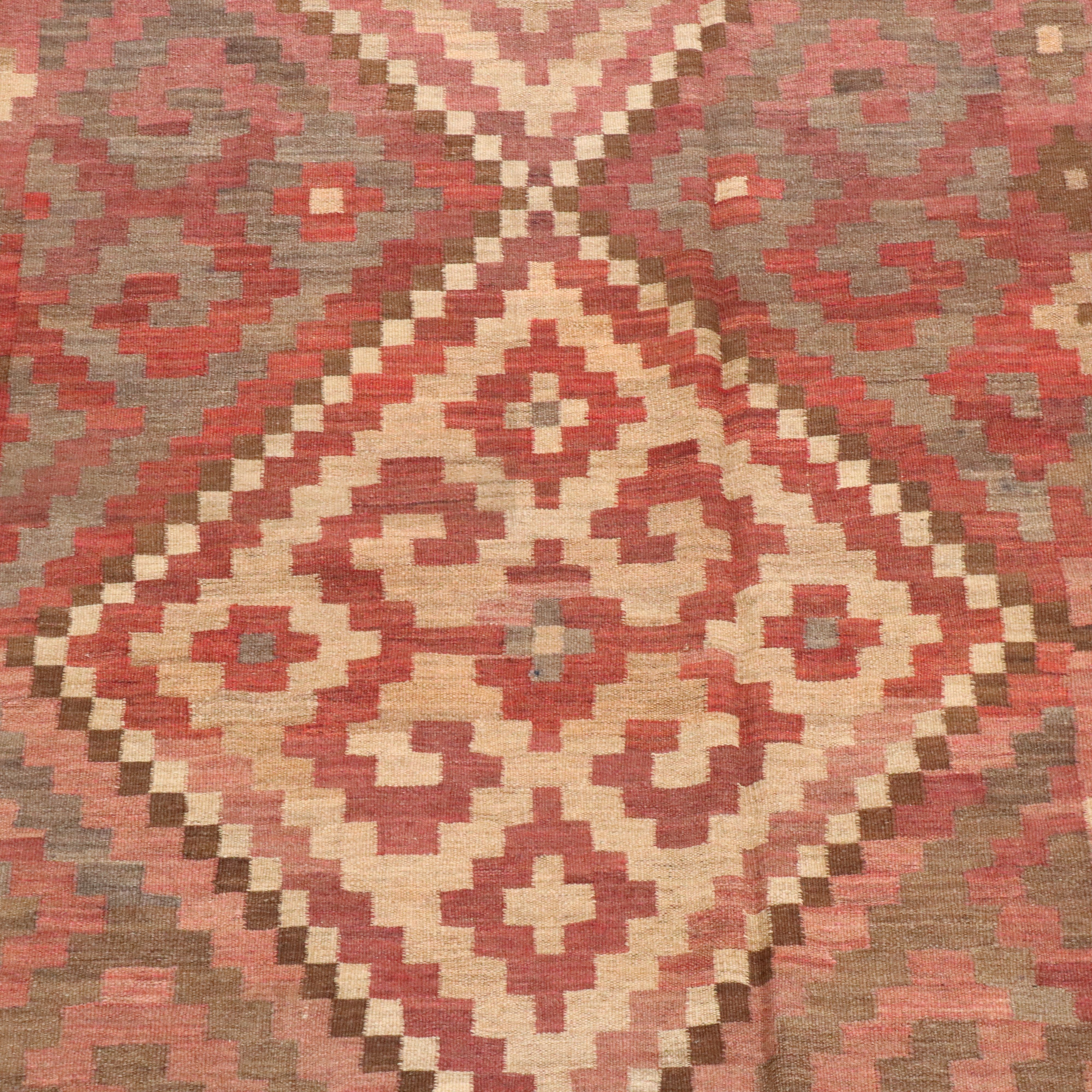 4'7 x 16'1 Handwoven Turkish Kilim Long Rug