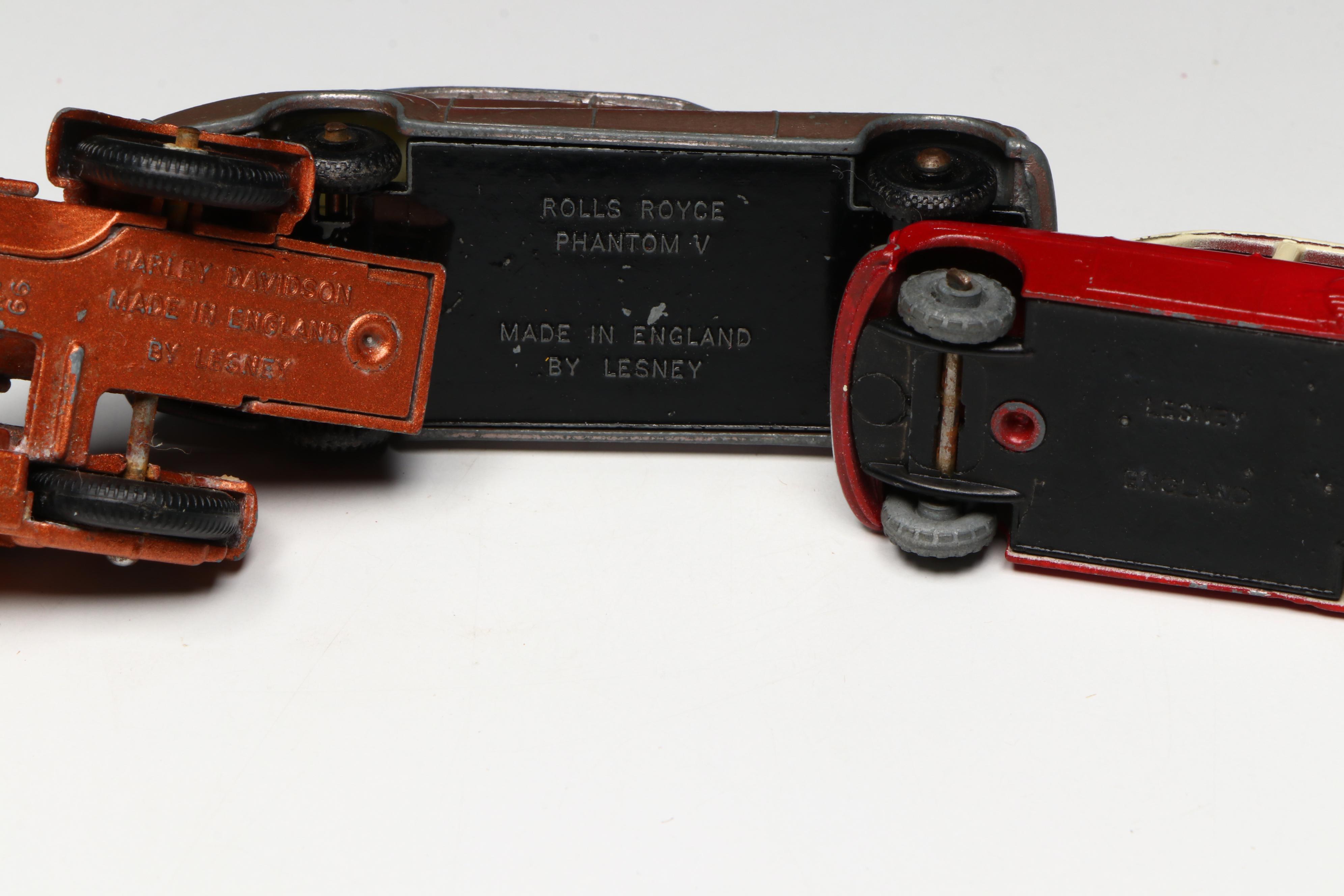 Matchbox "Lotus Europa," "Rolls Royce Phantom V" and More Toy Cars in Case