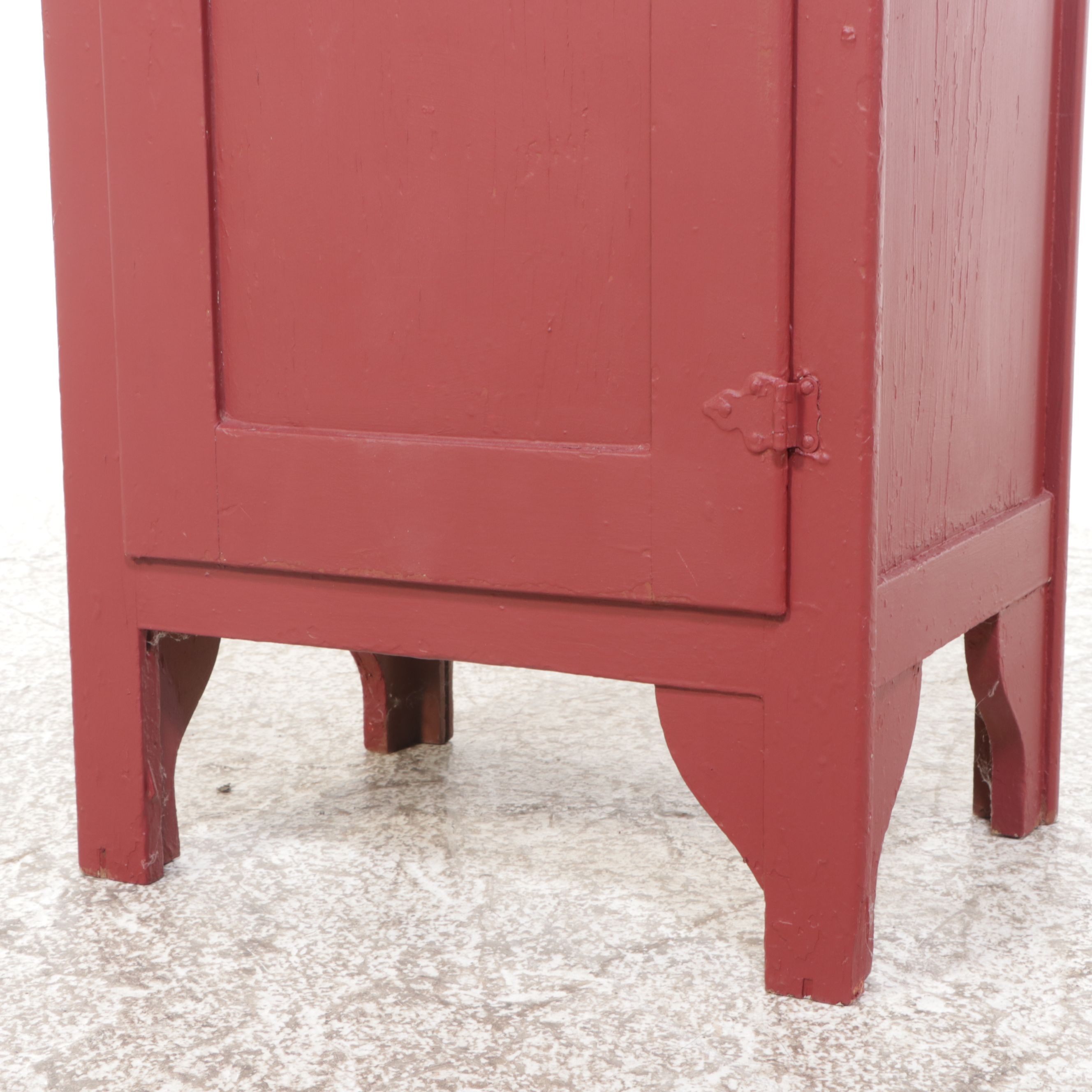 Painted Wood Kitchen Cabinet, Early 20th Century