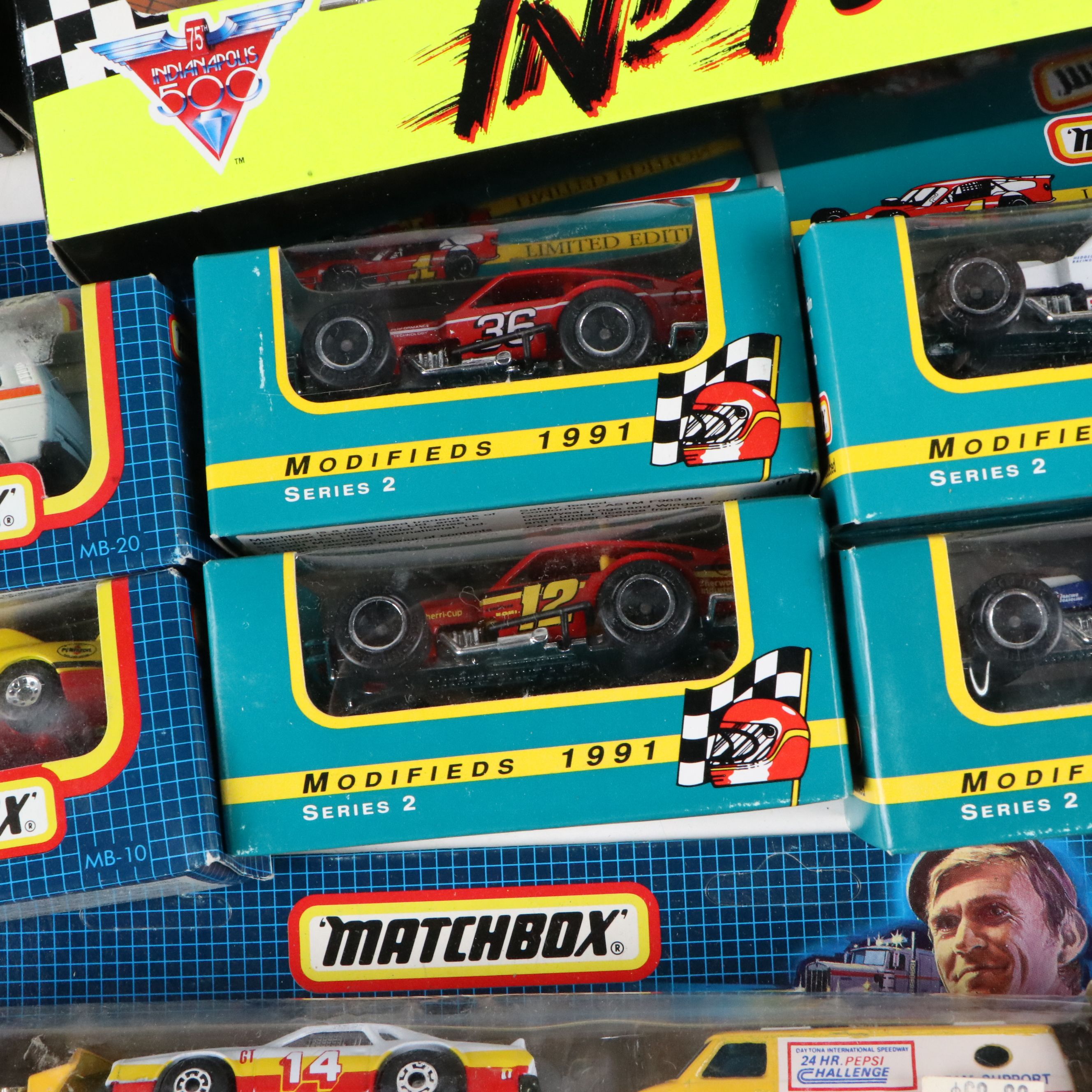 Matchbox "Days of Thunder" Race Cars and Speedway Set with More