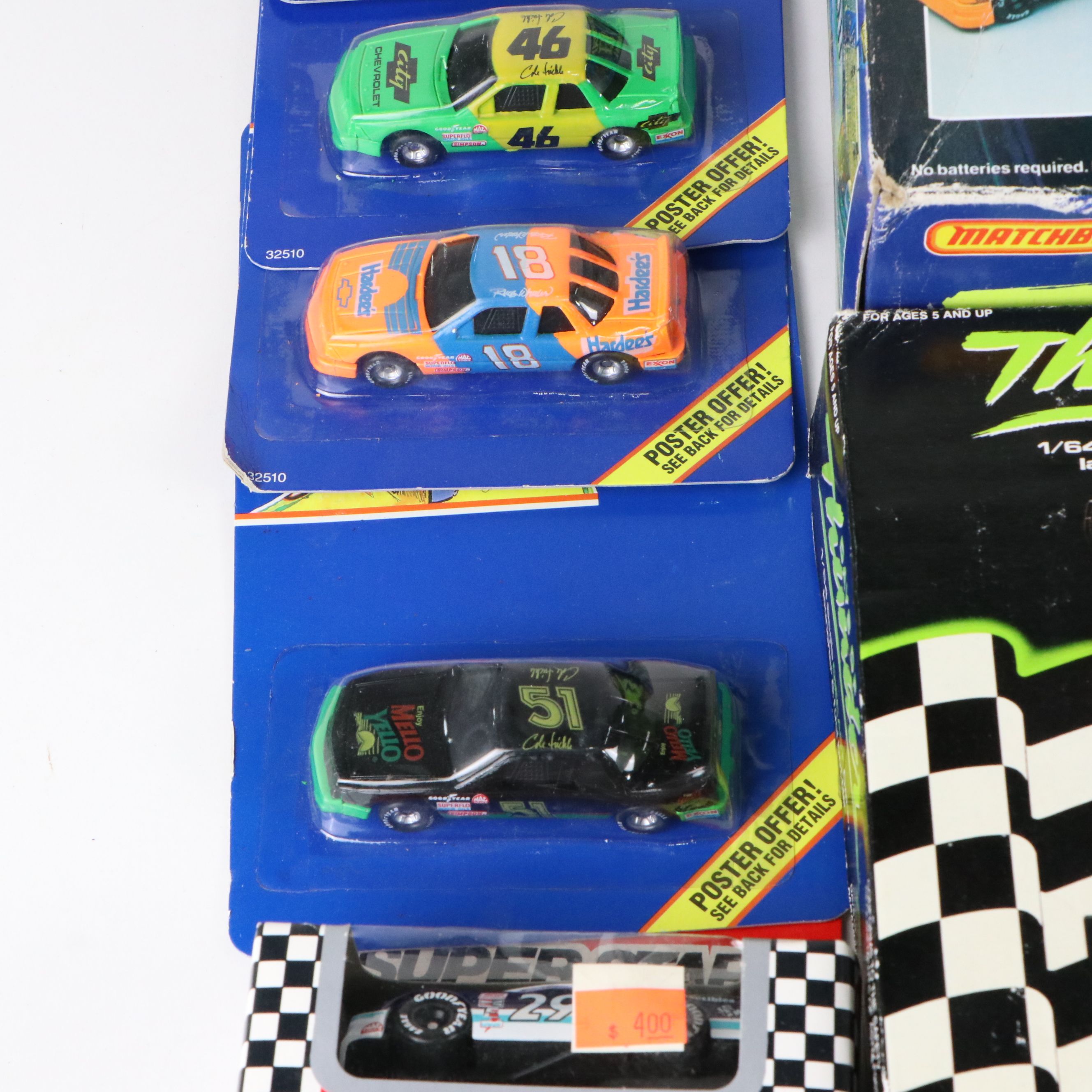 Matchbox "Days of Thunder" Race Cars and Speedway Set with More