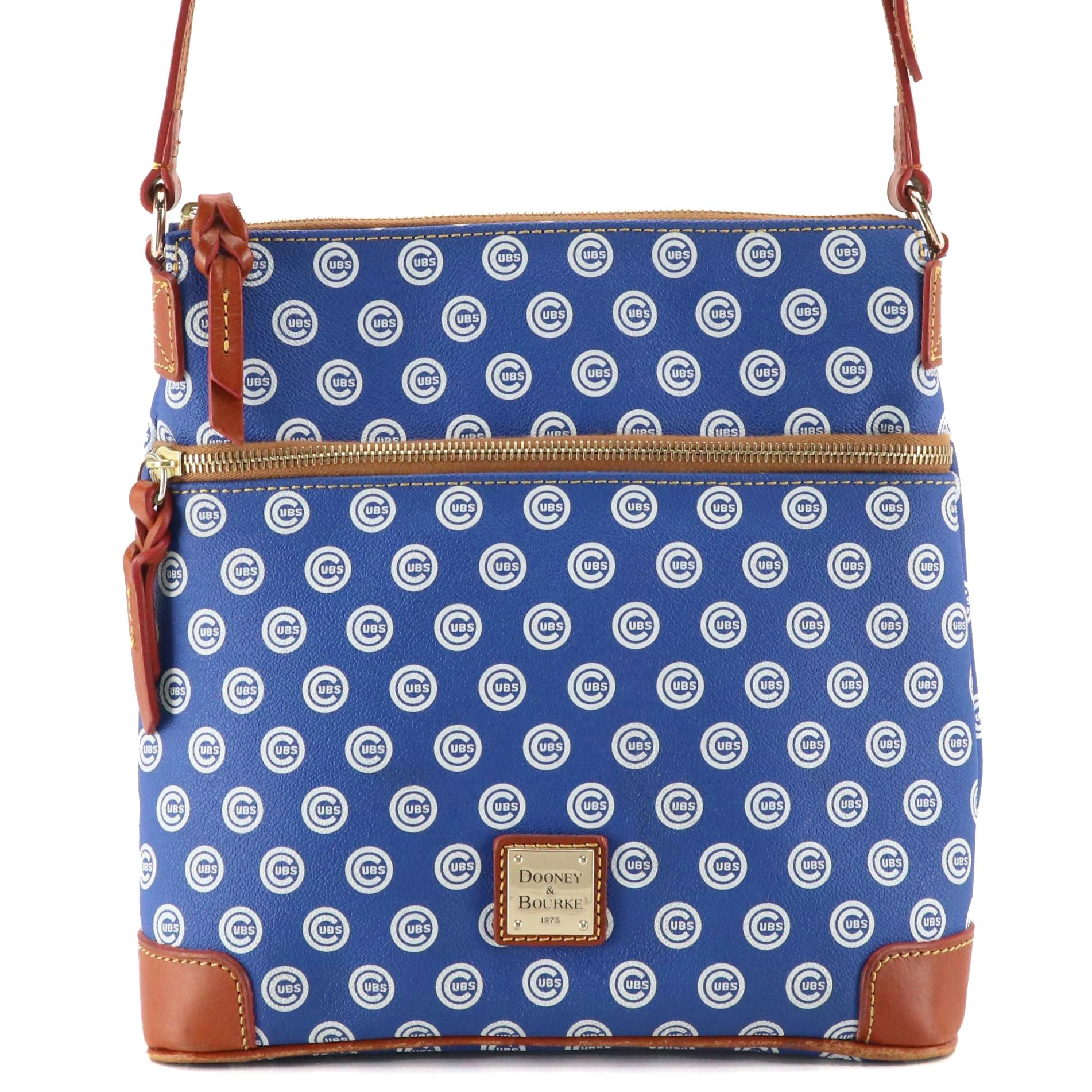 Dooney & Bourke Cubs Crossbody Bag with Leather Trim