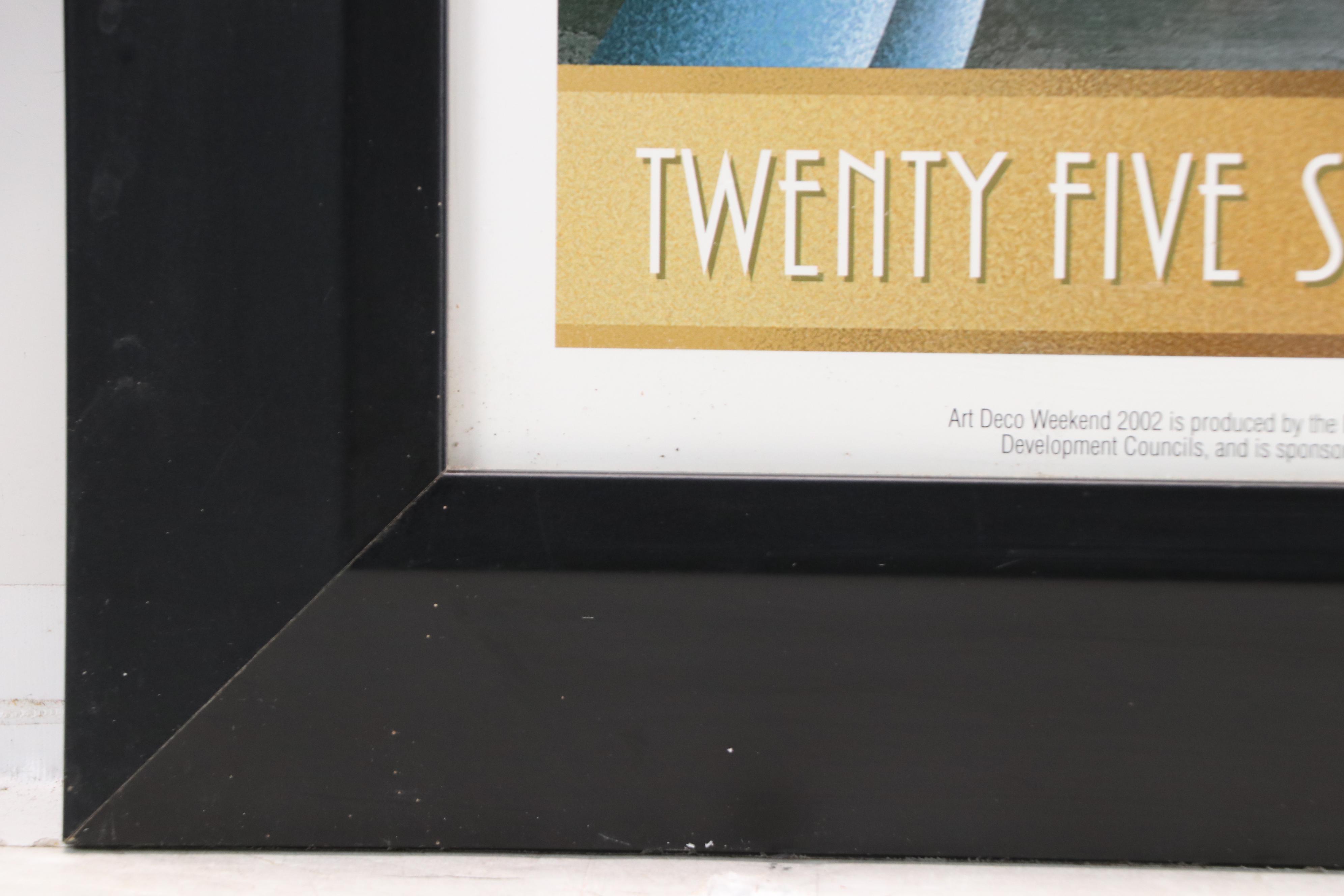 Miami Design Preservation League Art Deco Weekend Poster, 2002