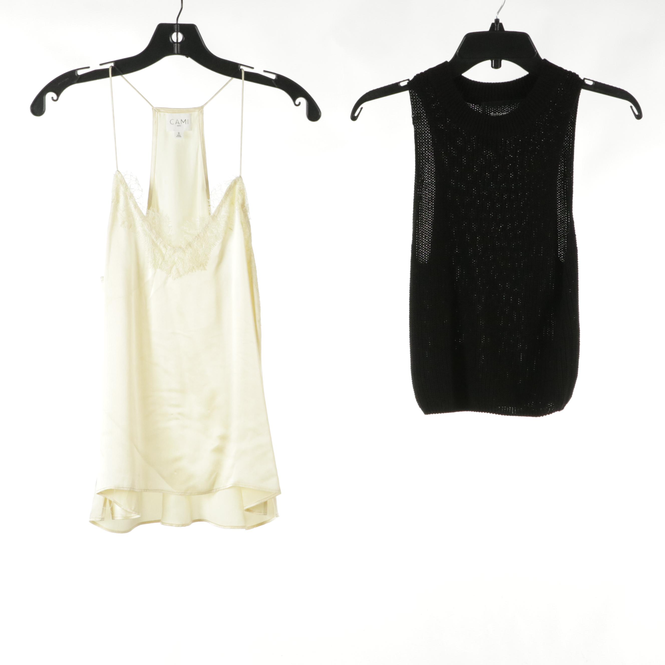 Veronica Beard and Reformation Knit Tank Tops, Alix V-Neck Bodysuit, More Tops