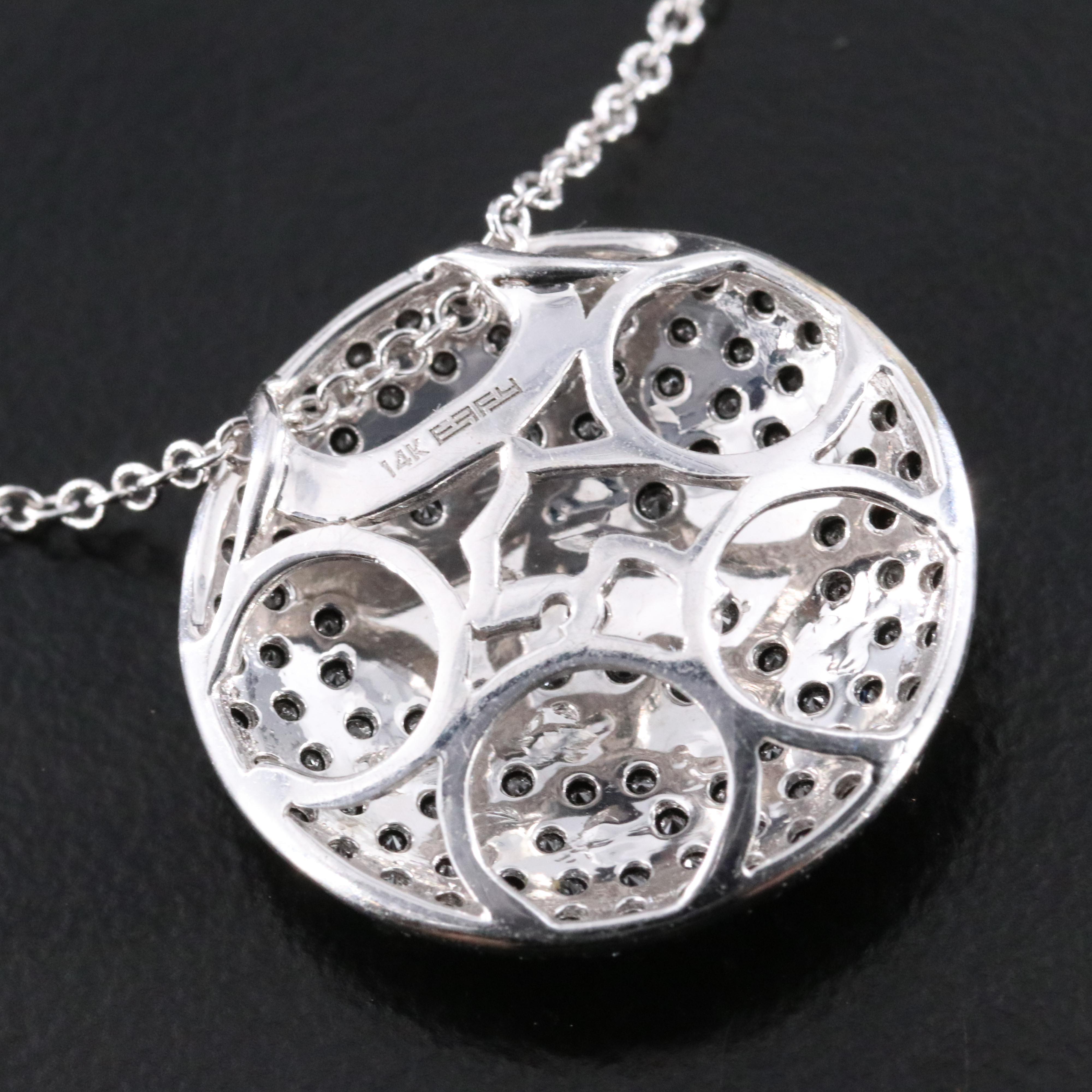 EFFY 14K "I am Loved" 1.12 CTW Diamond Pendant Necklace