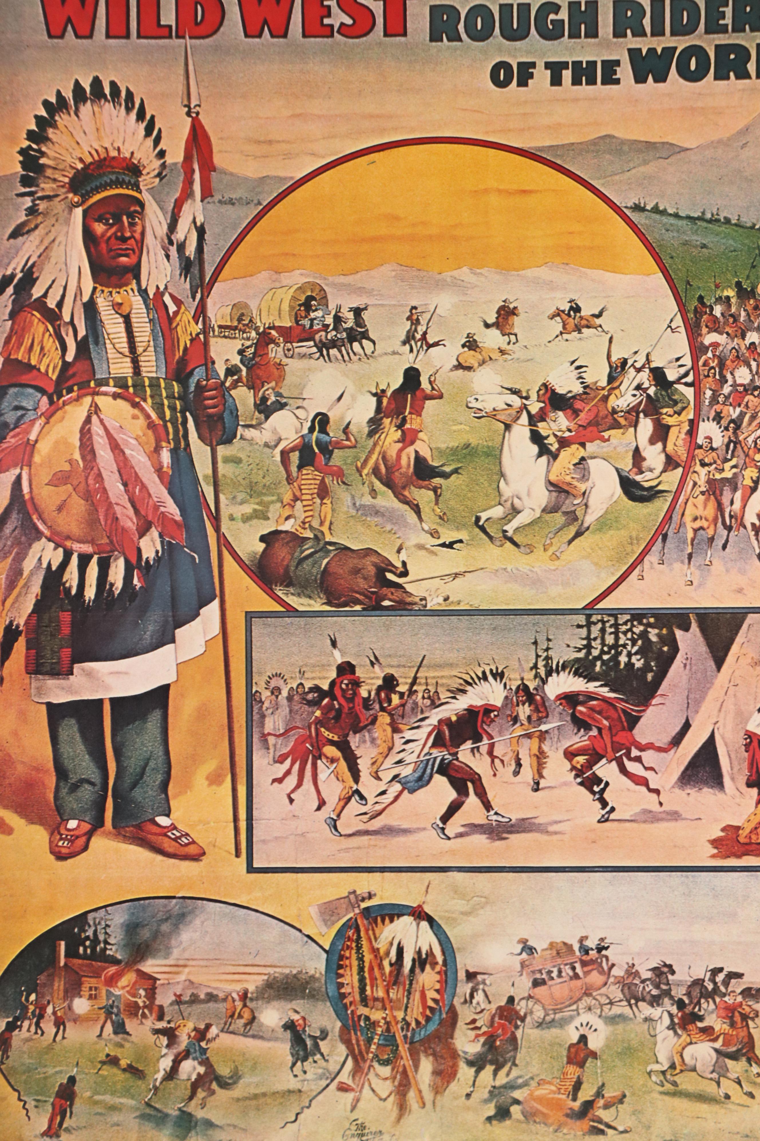 Buffalo Bill's and Ringling Bros Traveling Show Posters