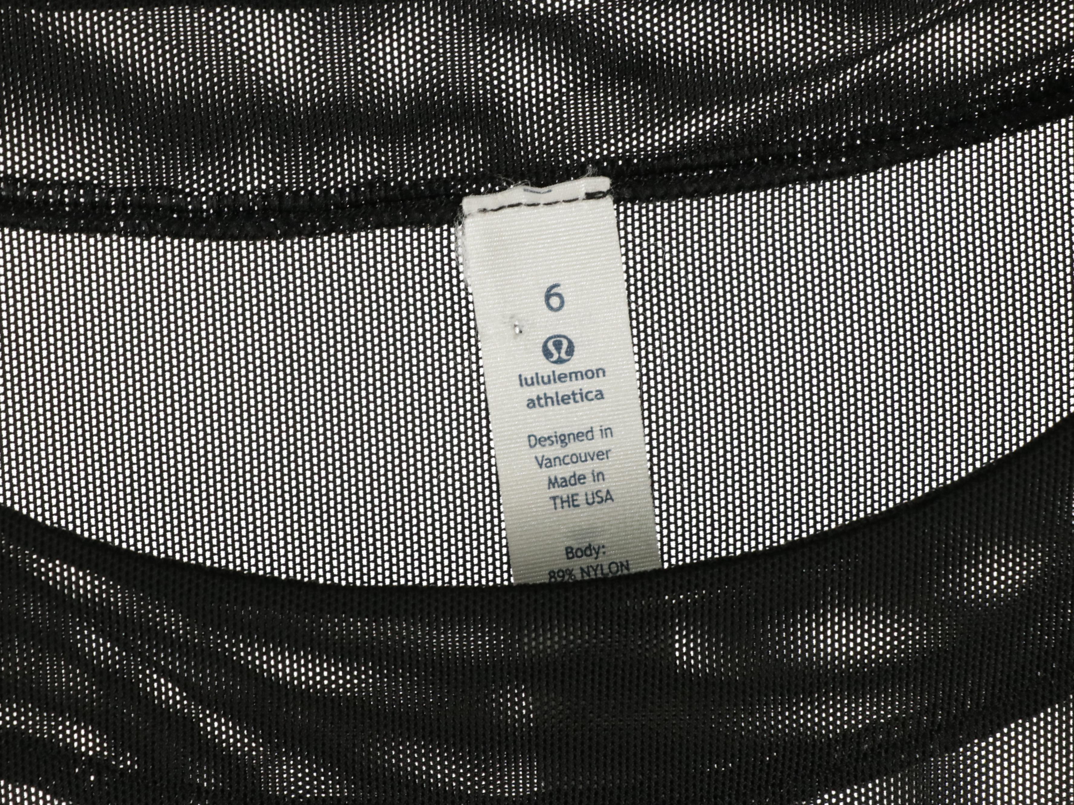 Lululemon, Lolë and Ivy Park Tank Tops, Long and Short Sleeve Activewear Tops