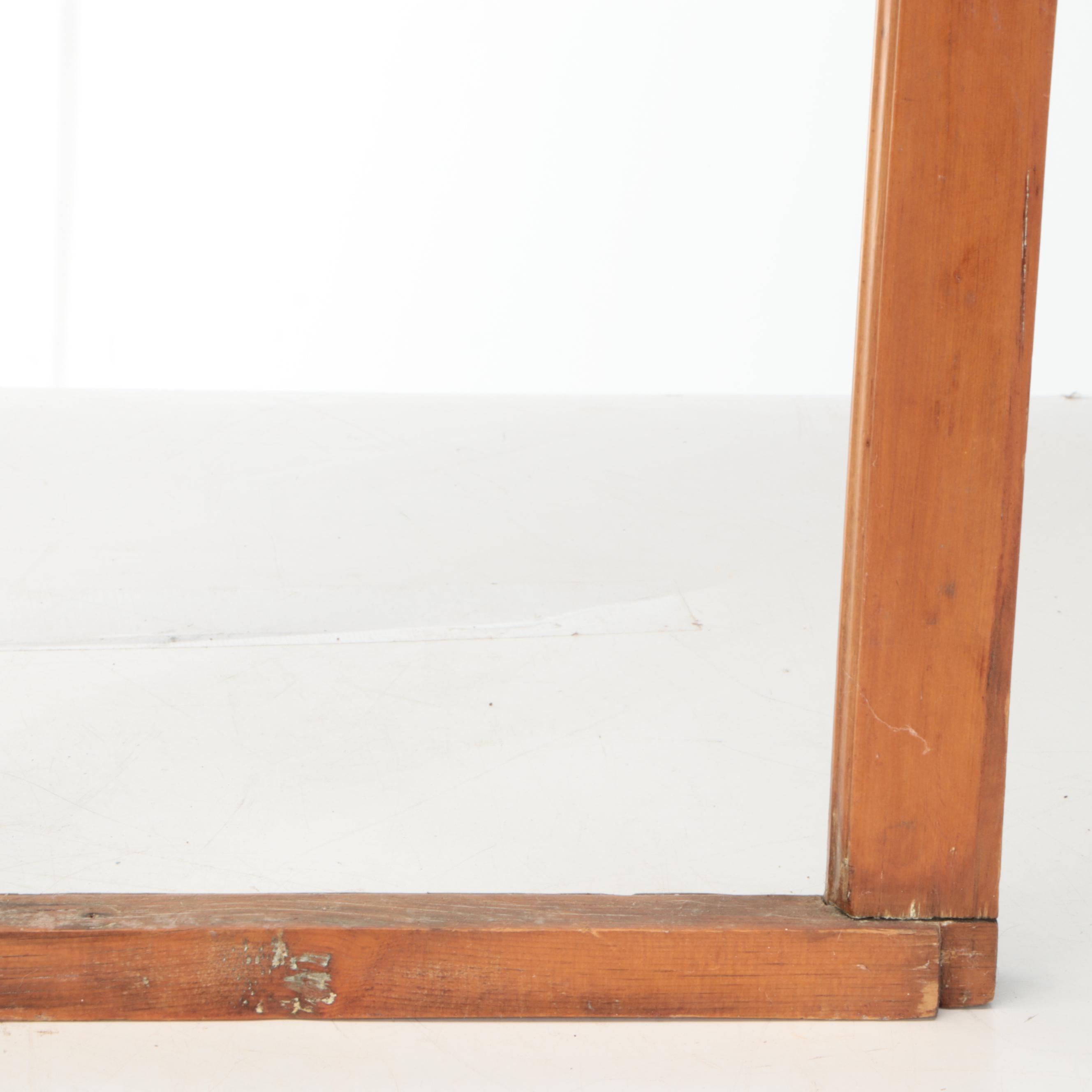 Oak Gothic Arched Window Frame