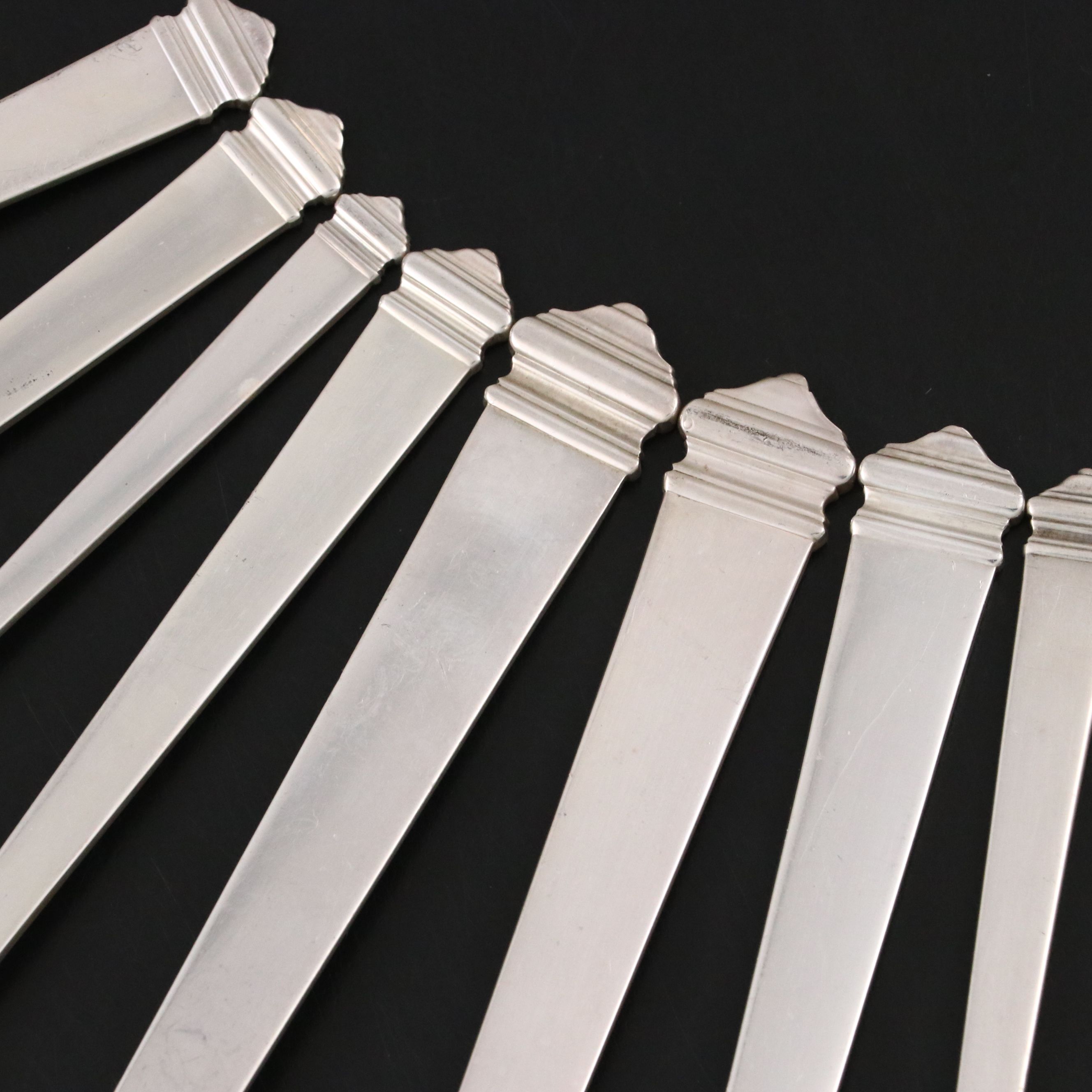 Tiffany & Co. "Hampton" Sterling Silver Flatware Service for Eight