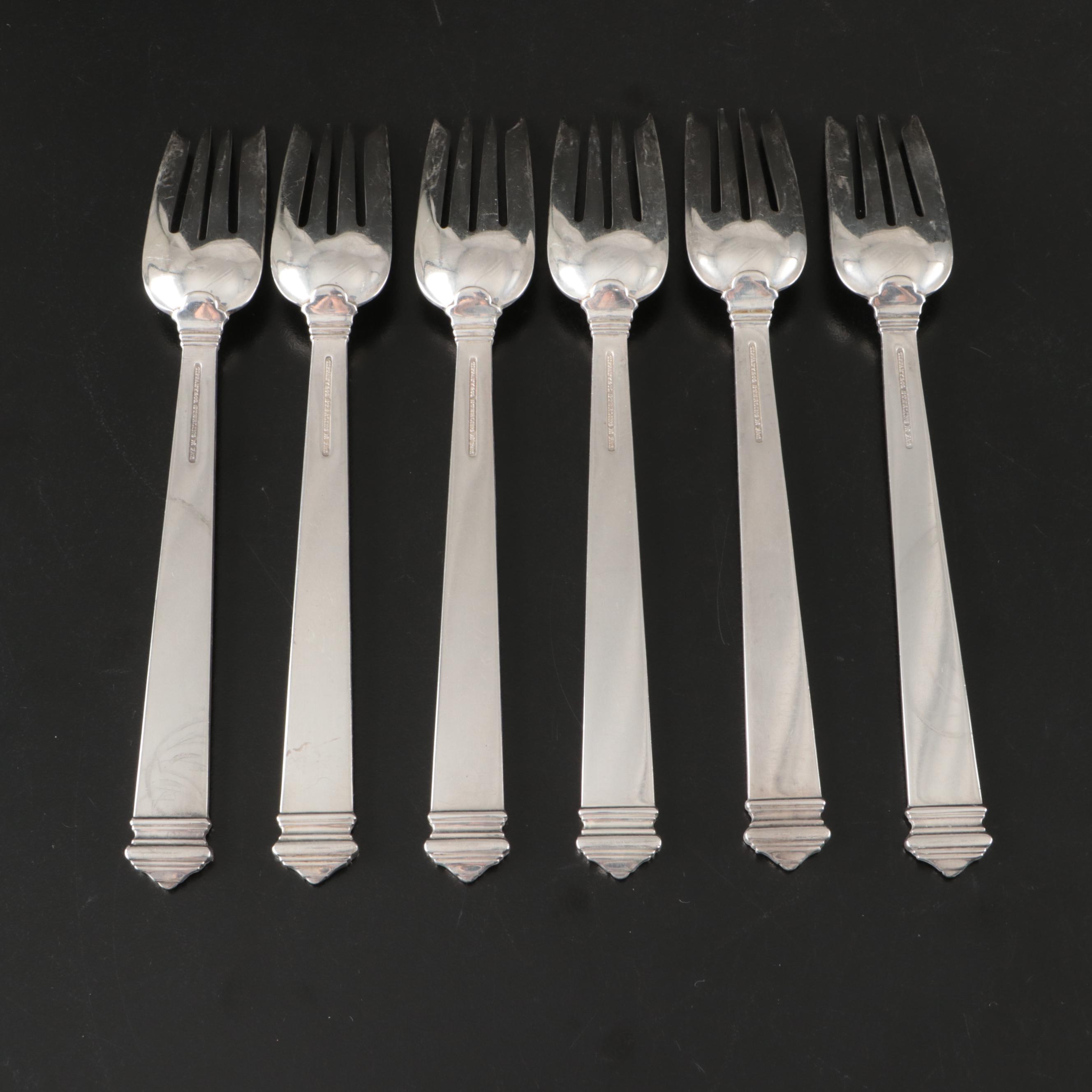 Tiffany & Co. "Hampton" Sterling Silver Flatware Service for Eight