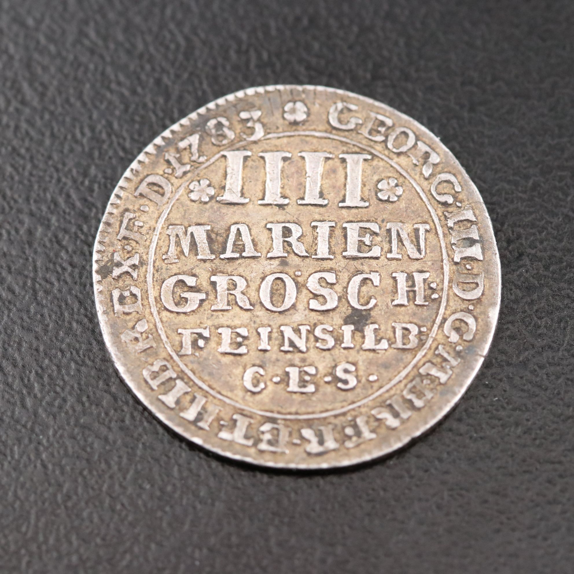 1783 Brunswick-Luneberg - Calendurg - Hannover Silver 4 Grochen