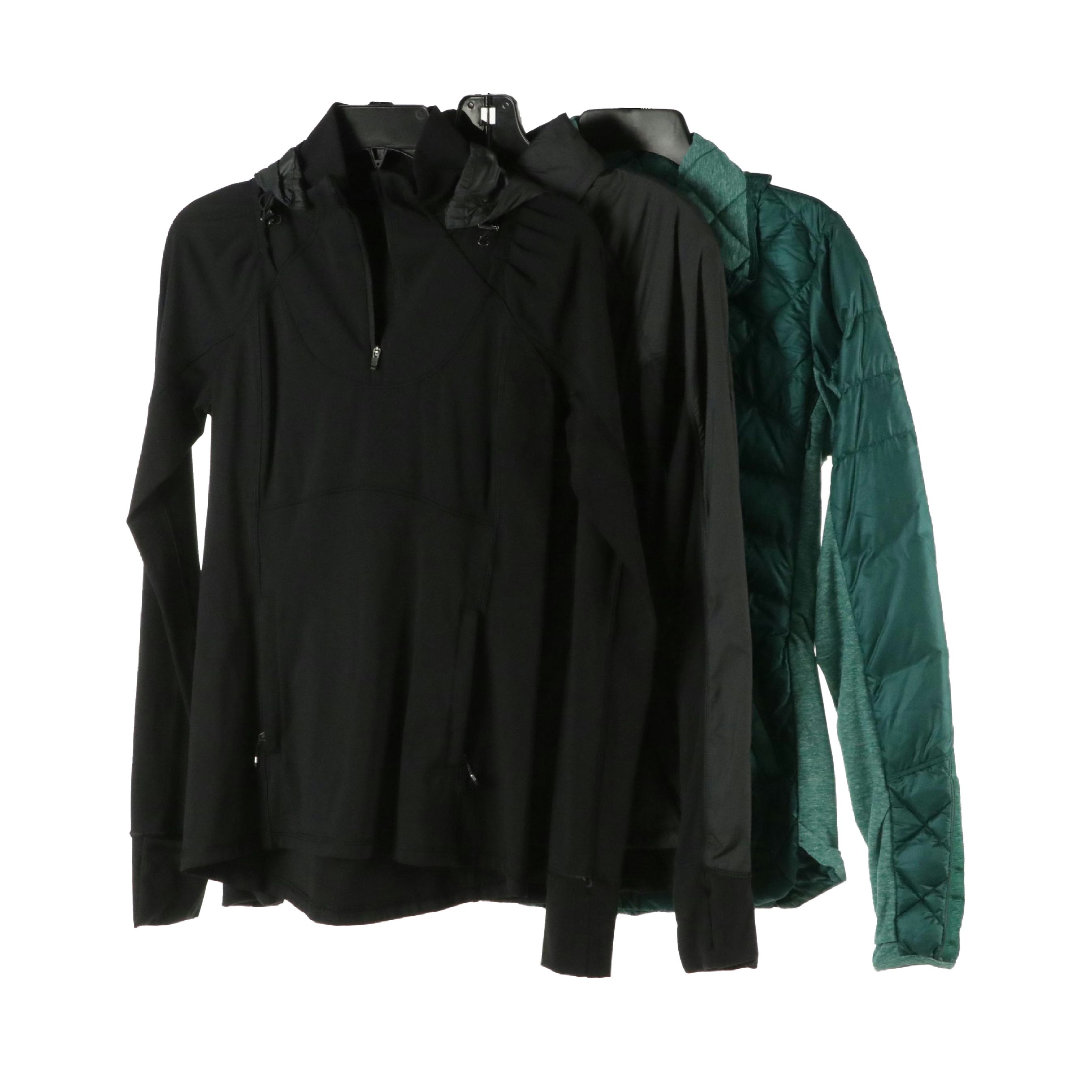 Lululemon Nylon Hooded Zip Jacket and Pullovers
