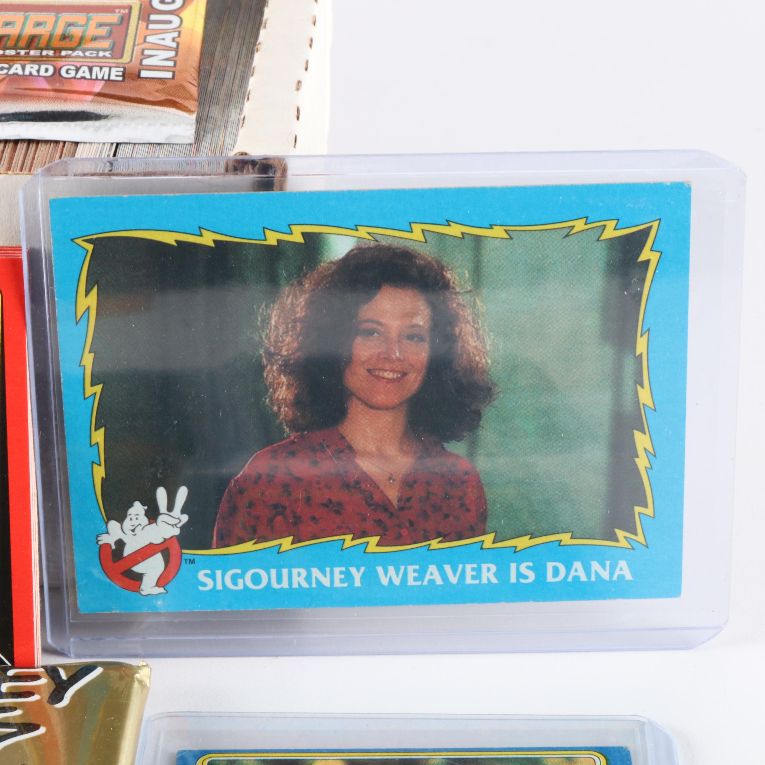 Large Collection of Star Wars Trading Cards and More