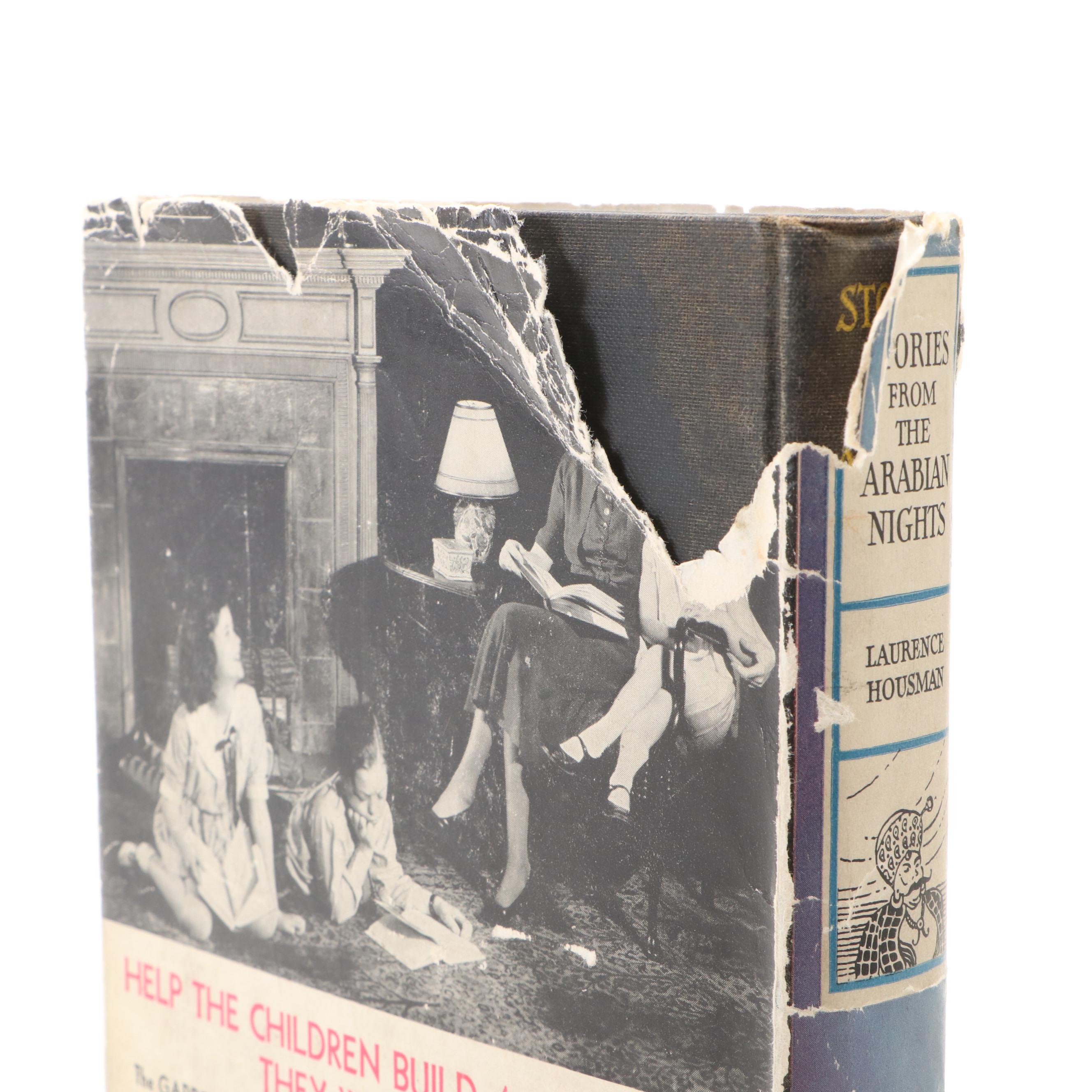 Edmund Dulac Illustrated "Stories from the Arabian Nights" Retold by L. Housman