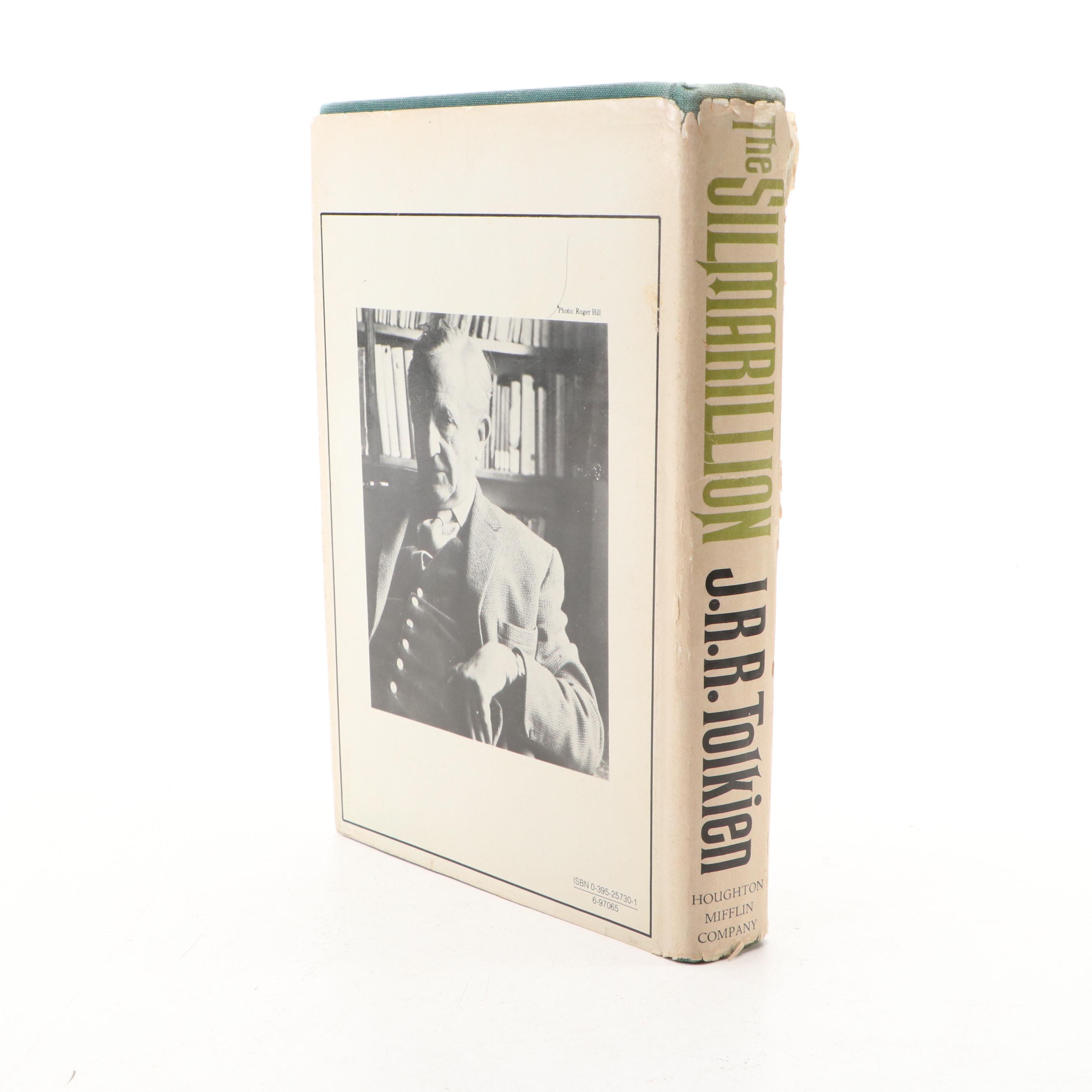 First American Edition "The Silmarillion" by J. R. R. Tolkien with Map, 1977