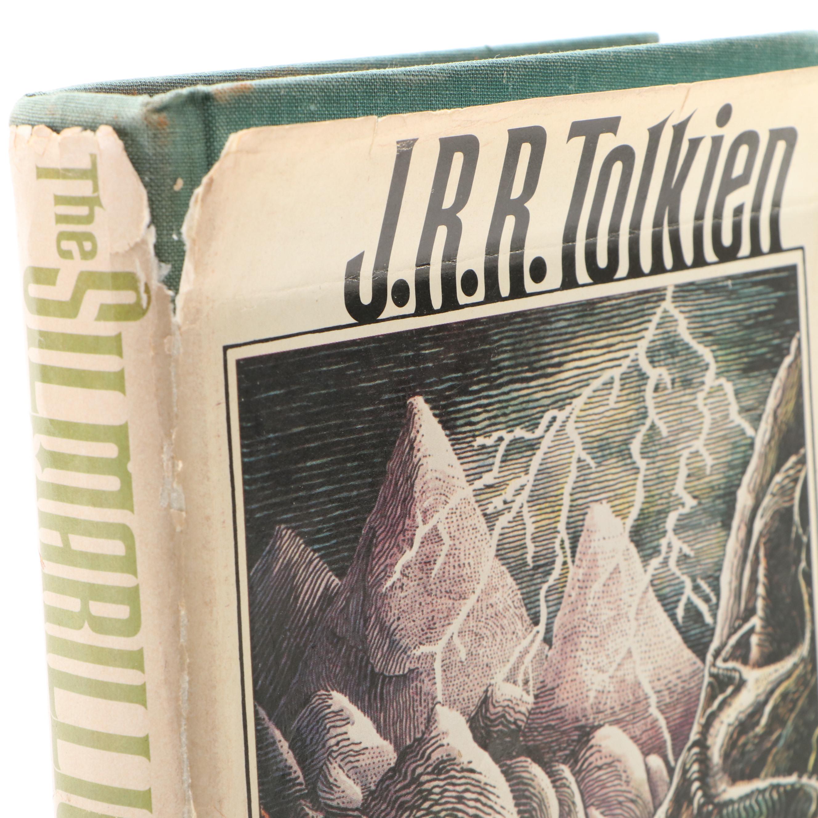 First American Edition "The Silmarillion" by J. R. R. Tolkien with Map, 1977