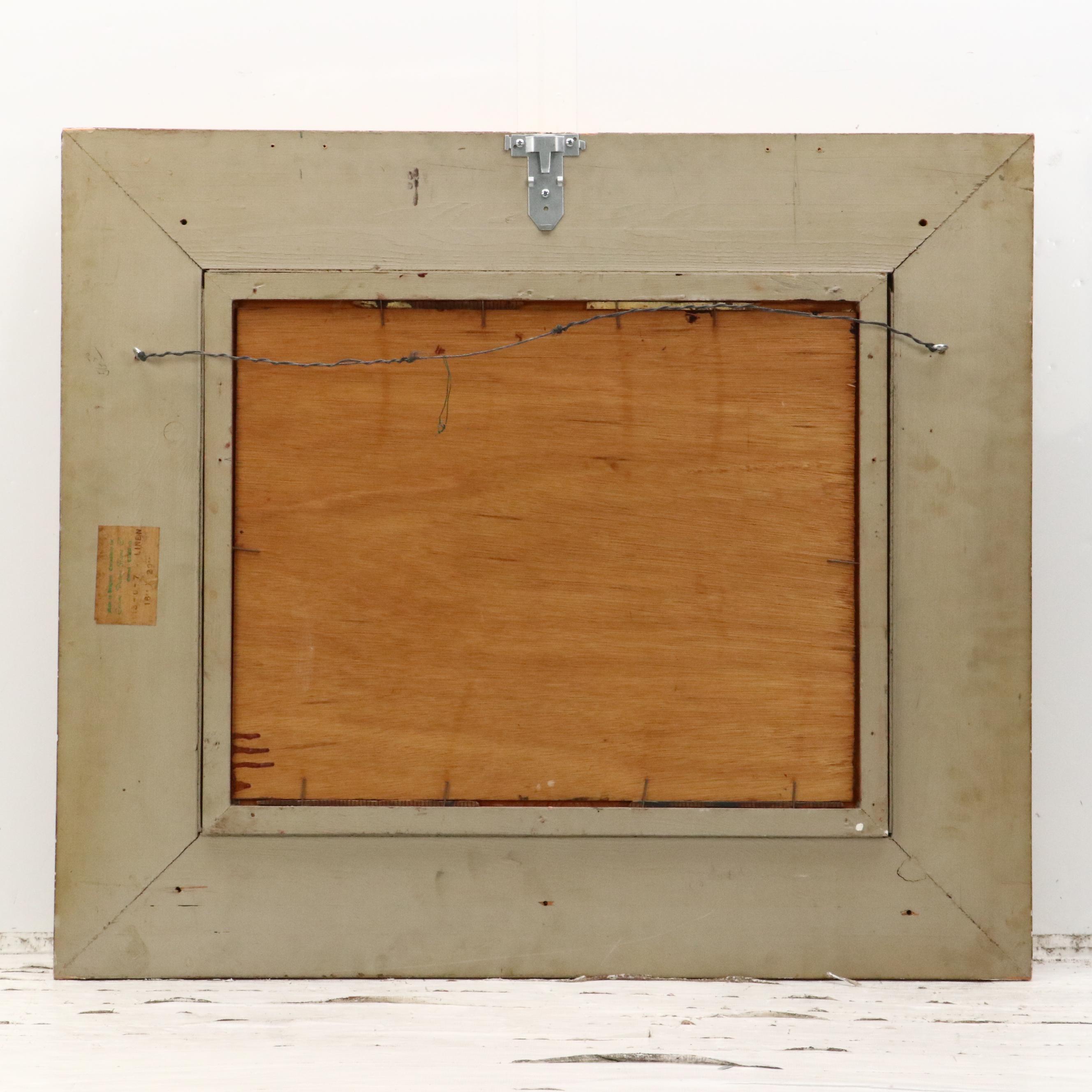 Still Life with Bread and Wine Oil Painting