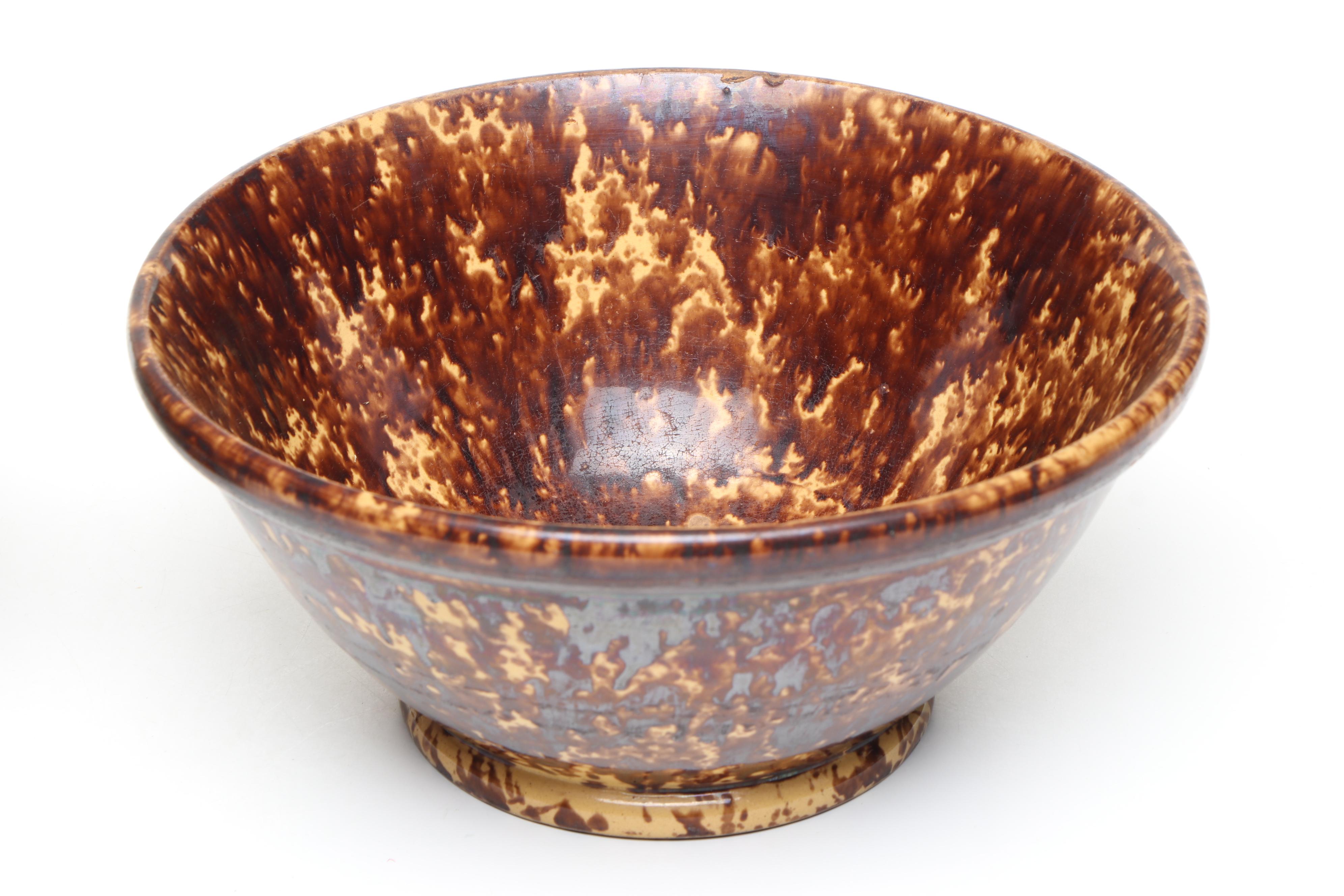Rockingham Glaze Earthenware Serving Bowls and Serving Dishes
