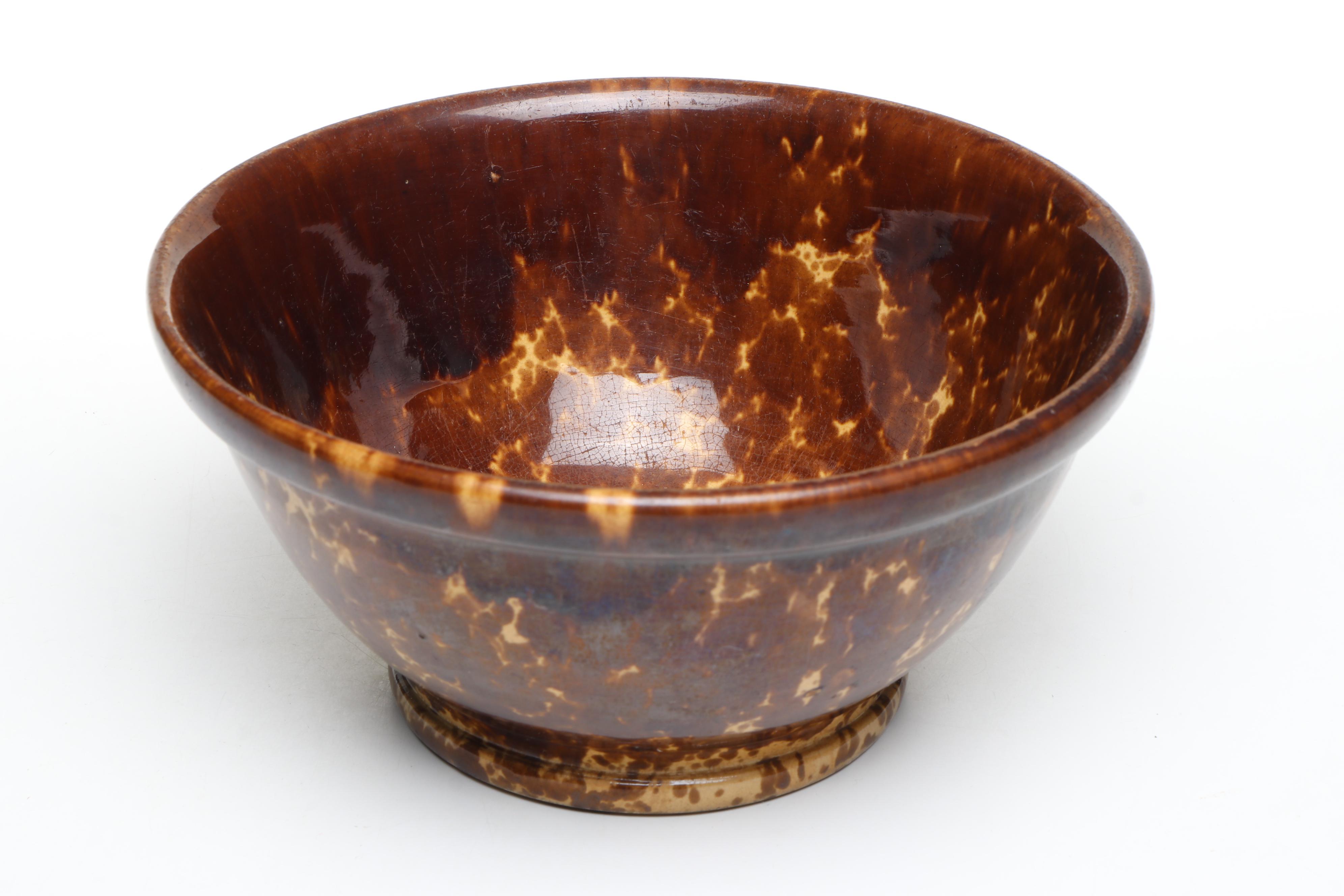Rockingham Glaze Earthenware Serving Bowls and Serving Dishes