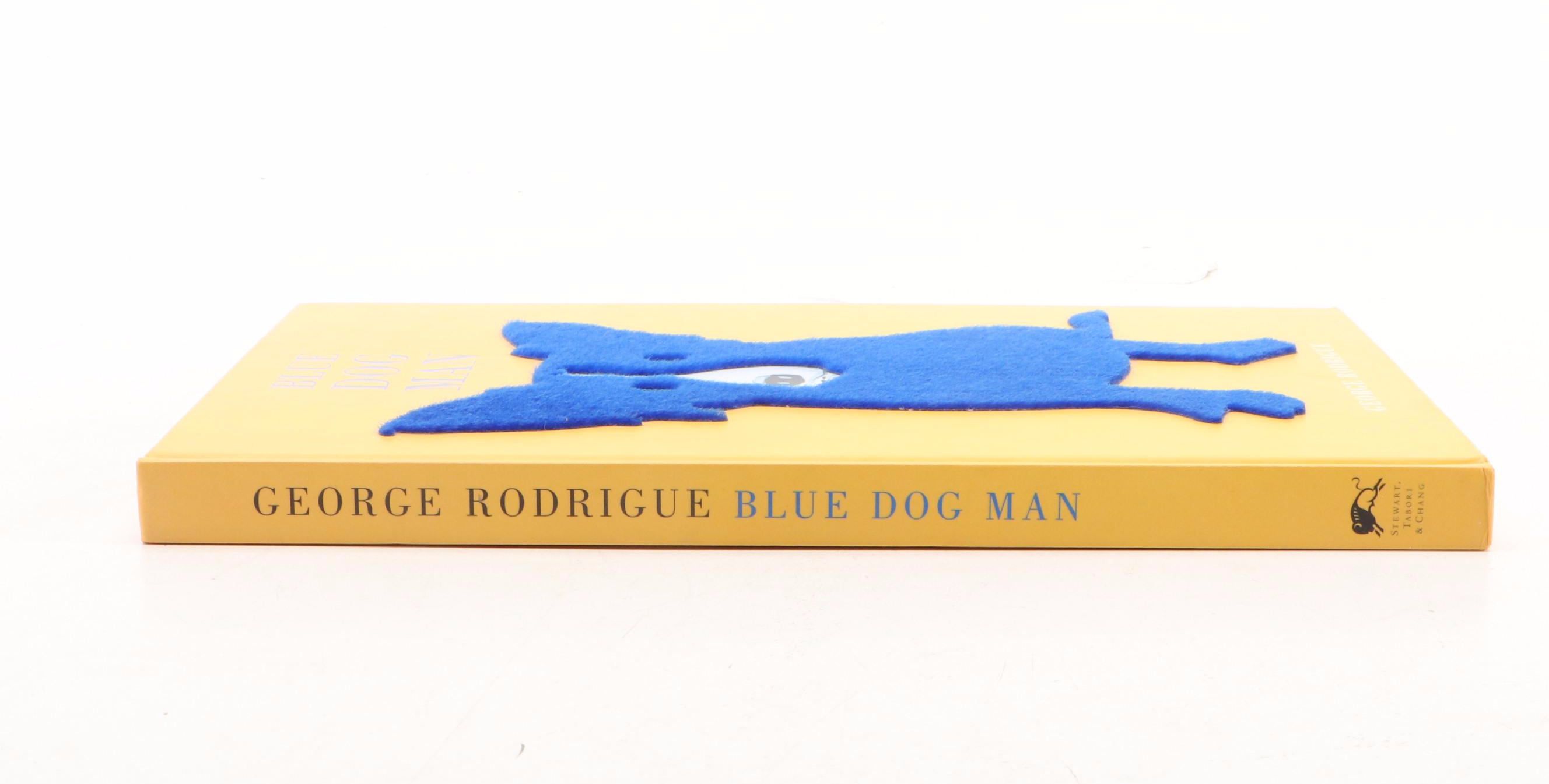 First Printing "Blue Dog Man" by George Rodrigue, 1999