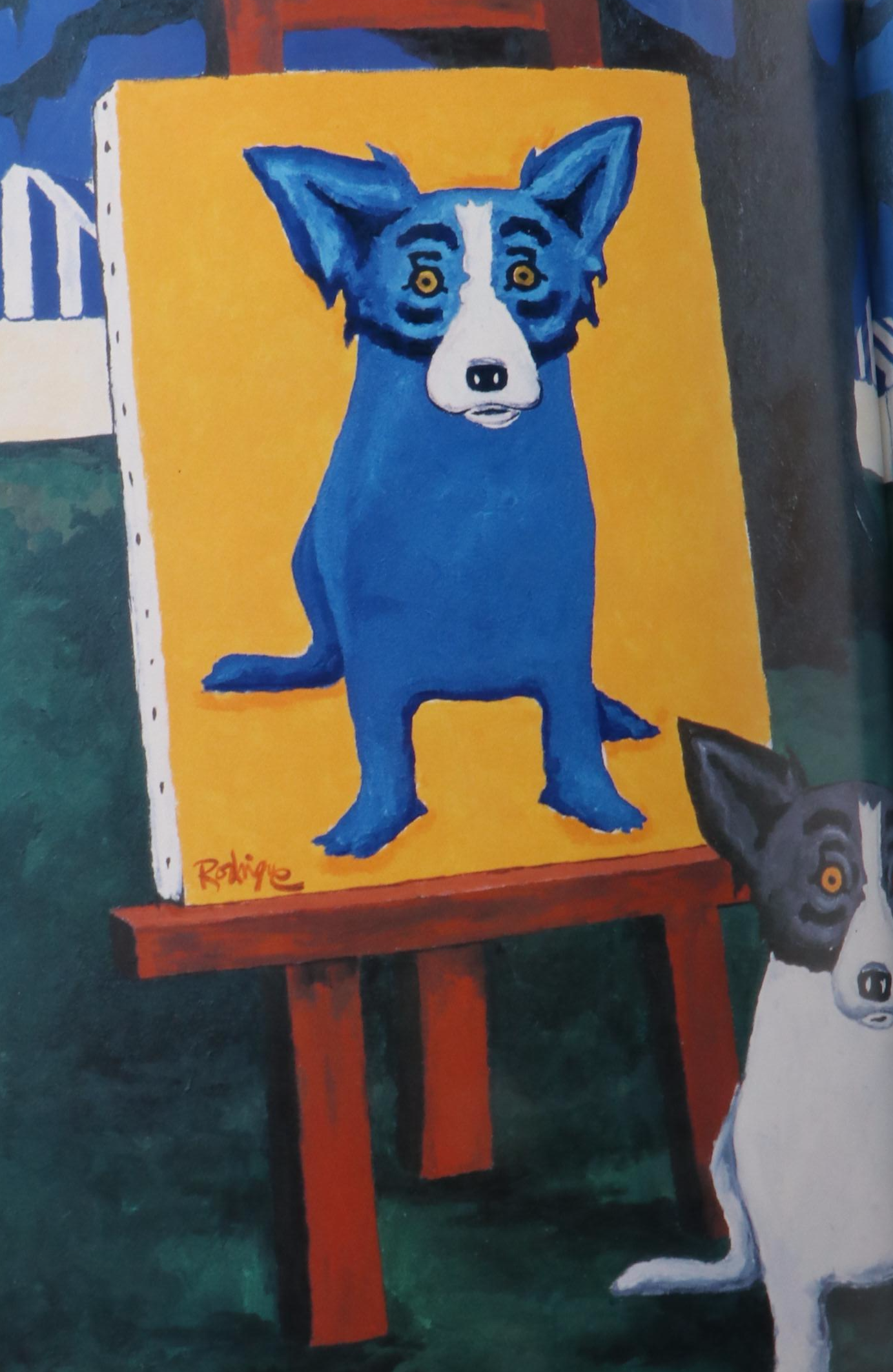 First Printing "Blue Dog Man" by George Rodrigue, 1999