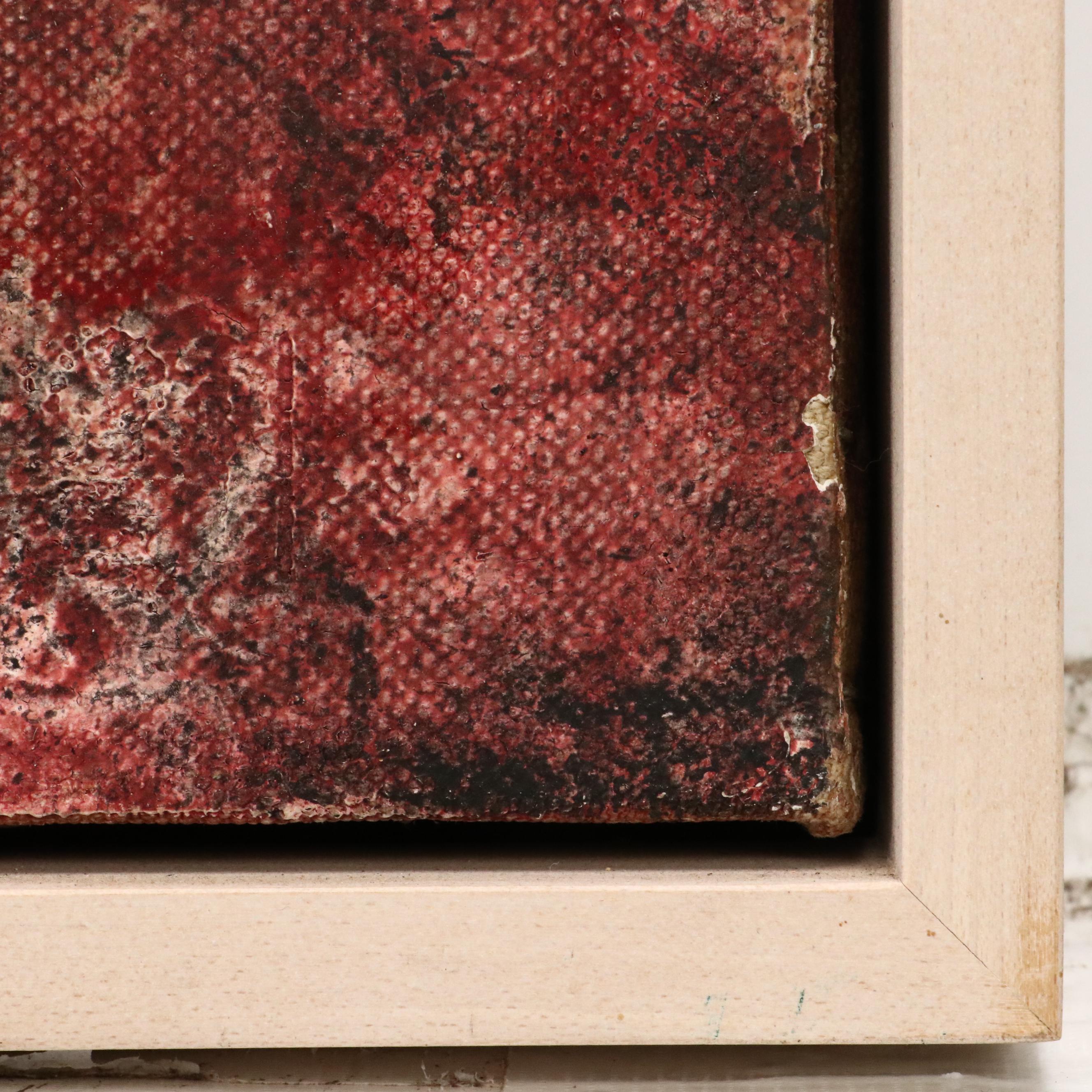 Abstract Impasto Oil Painting