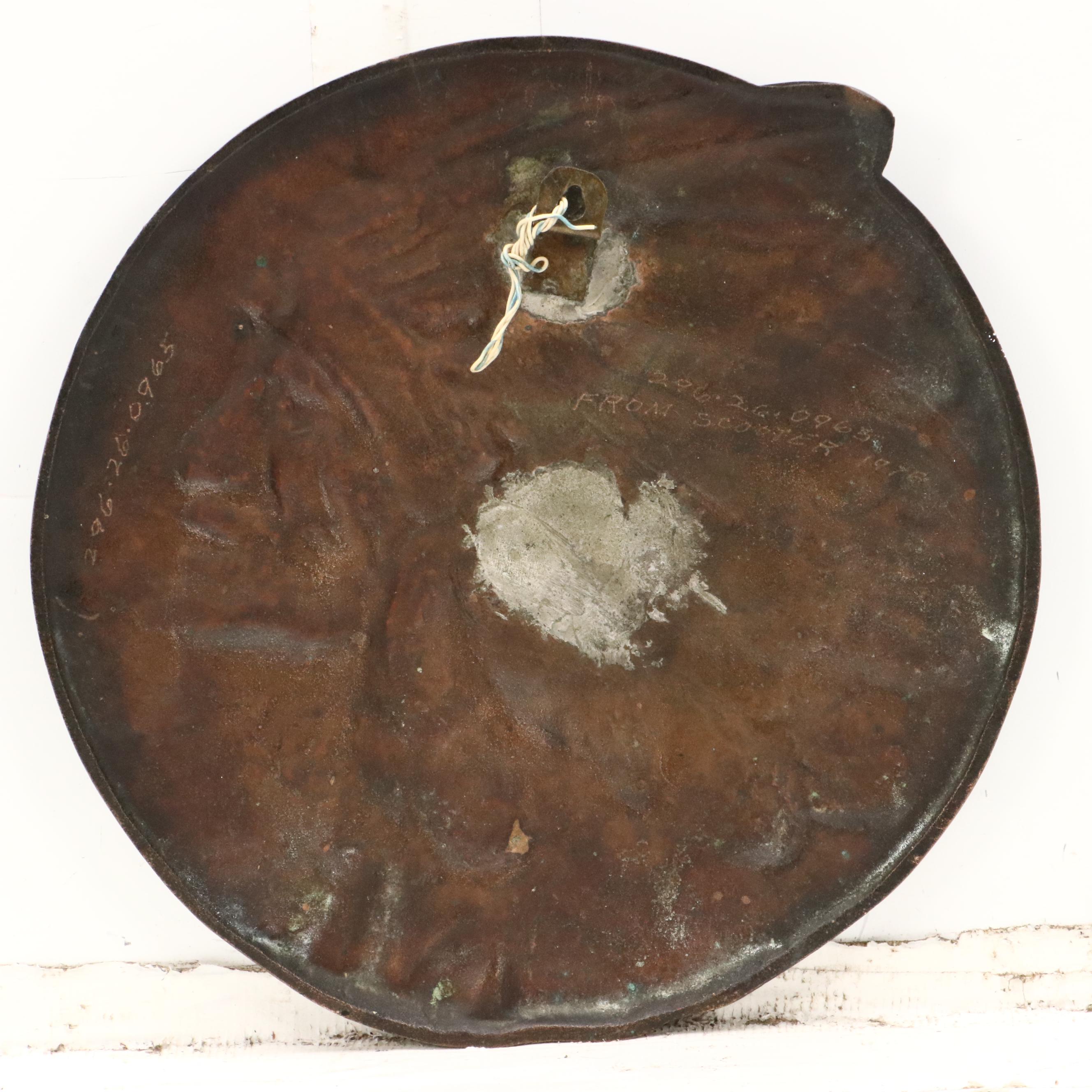 Bern Schutte Art Deco Bronze Plaque, Early 20th Century